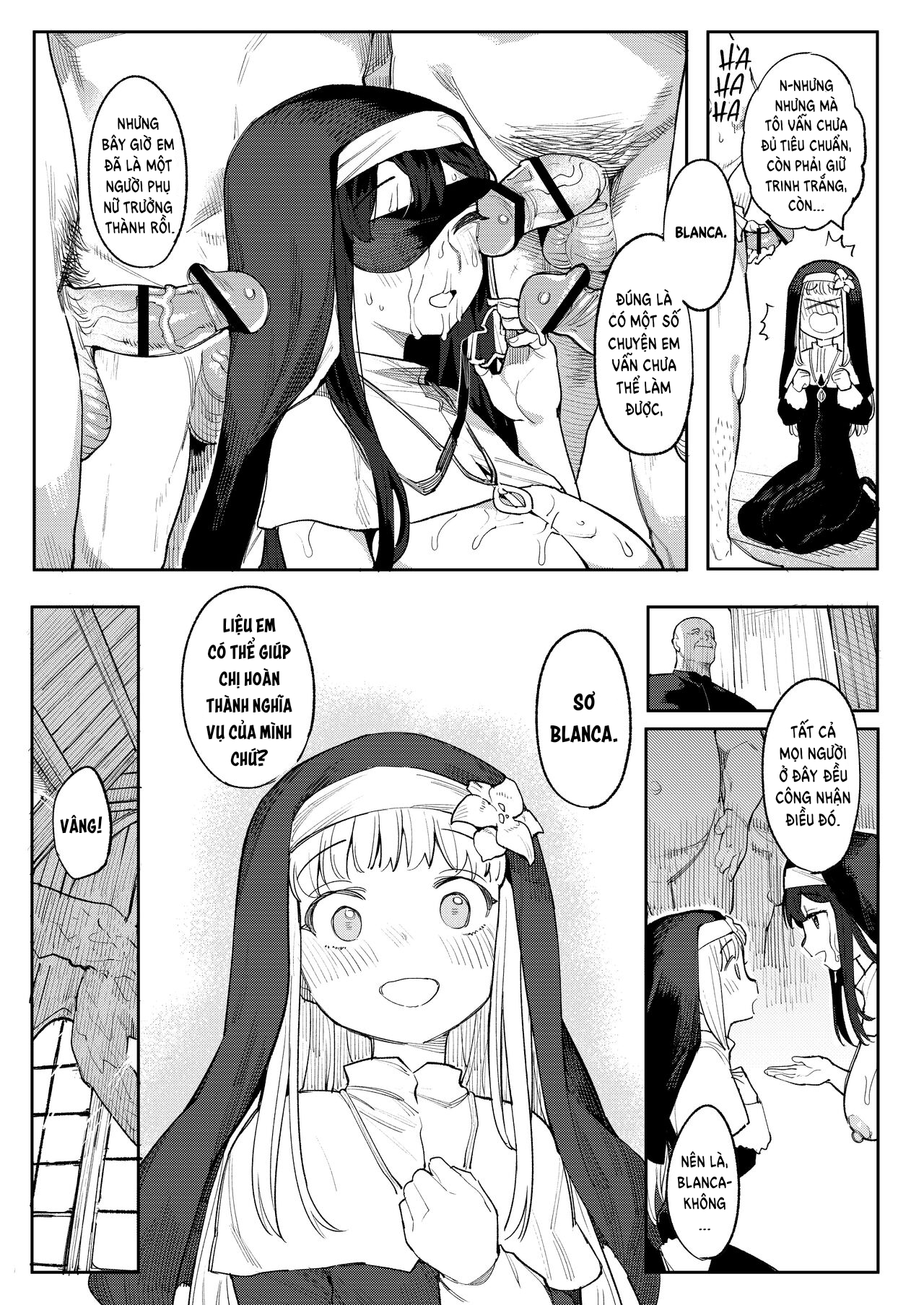 Đọc truyện hentai Nhà vệ sinh Saint Blanca - Oneshot