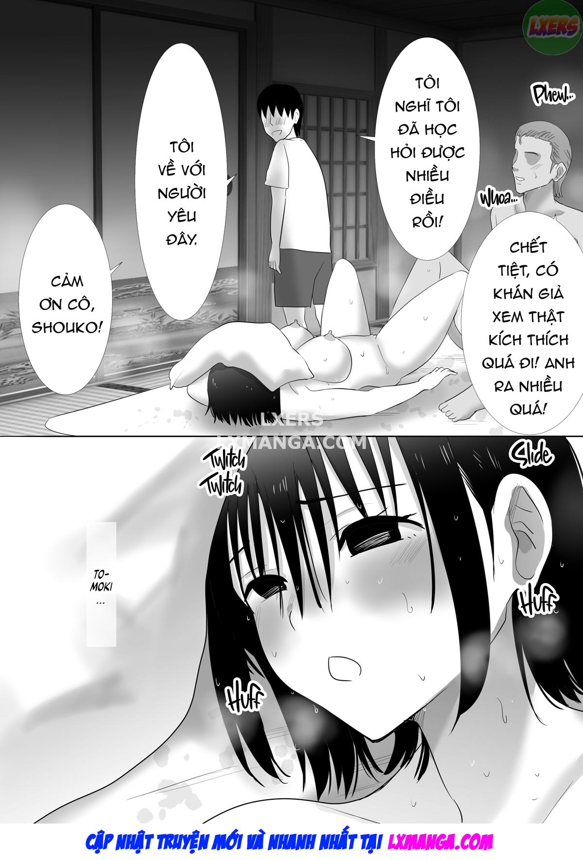 Đọc truyện hentai Cô bạn gái ngực bự của tôi đi du lịch suối nước nóng có thể đã bị bạn trai dâm đãng của bạn cô ấy đến thăm - Chap 2 - [END]