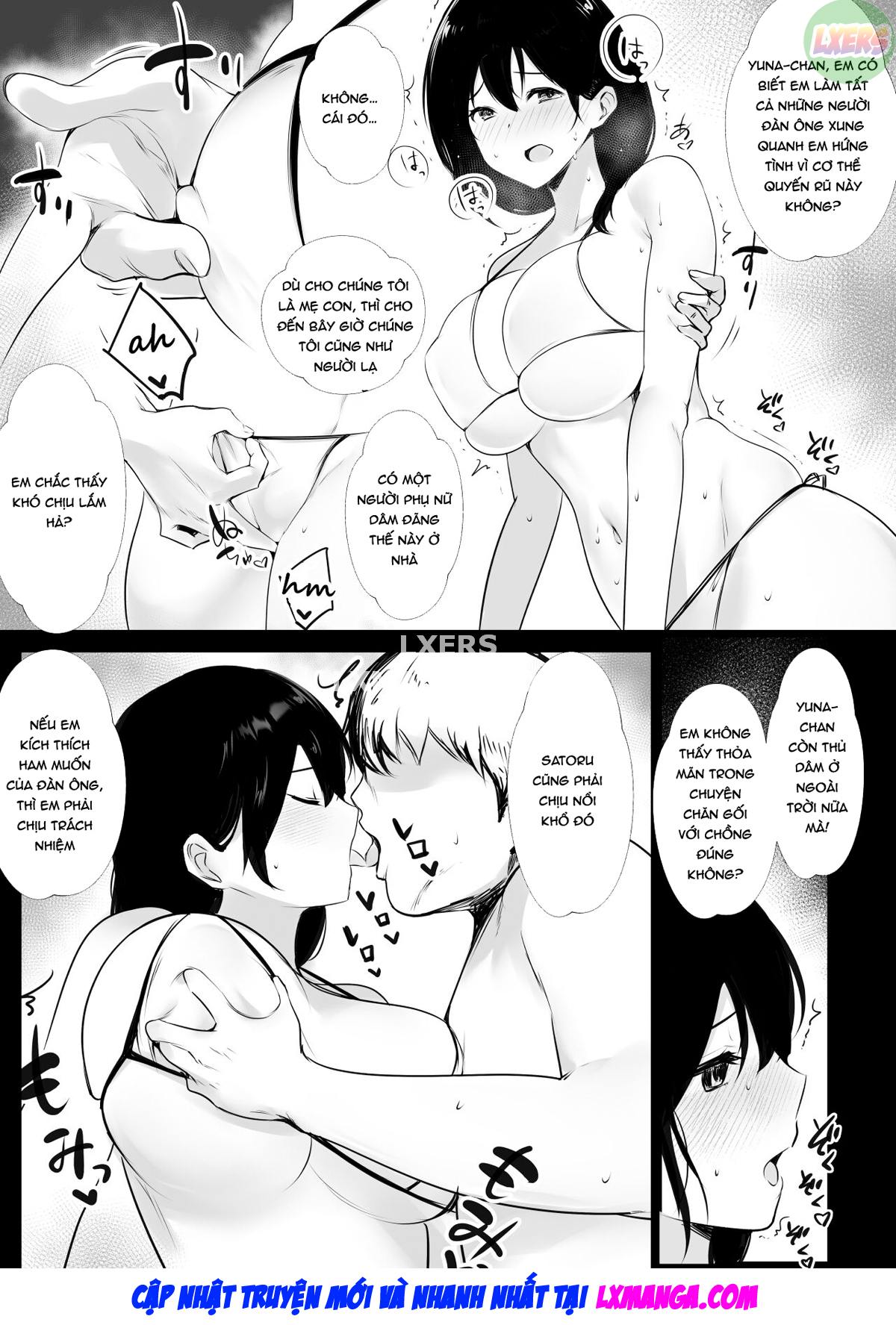 Đọc truyện hentai Mùa hè khi mẹ chồng tôi, người tôi thích đầu tiên, bị mấy gã đàn ông dâm đãng thụ tinh. - Chap 1