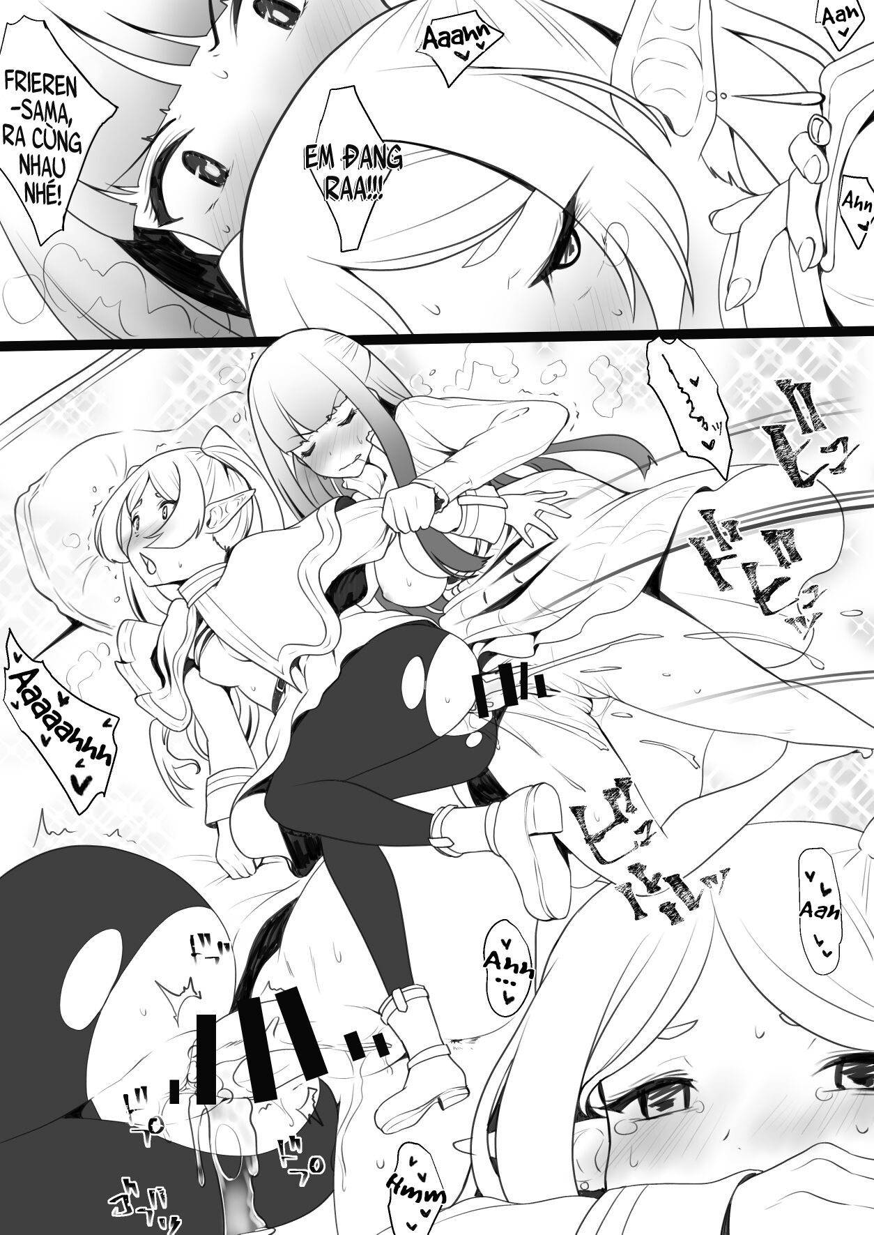 Đọc truyện hentai Fern Mọc Cu Sao Khi Uống Trà Của Frieren - Oneshot