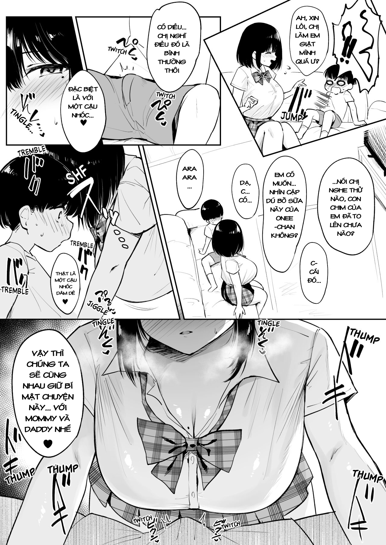 Đọc truyện hentai Cô Chị Hàng Xóm Dú Bự Nhận Nhóc Shota Làm Em Nuôi... Để Làm Thịt! - Oneshot