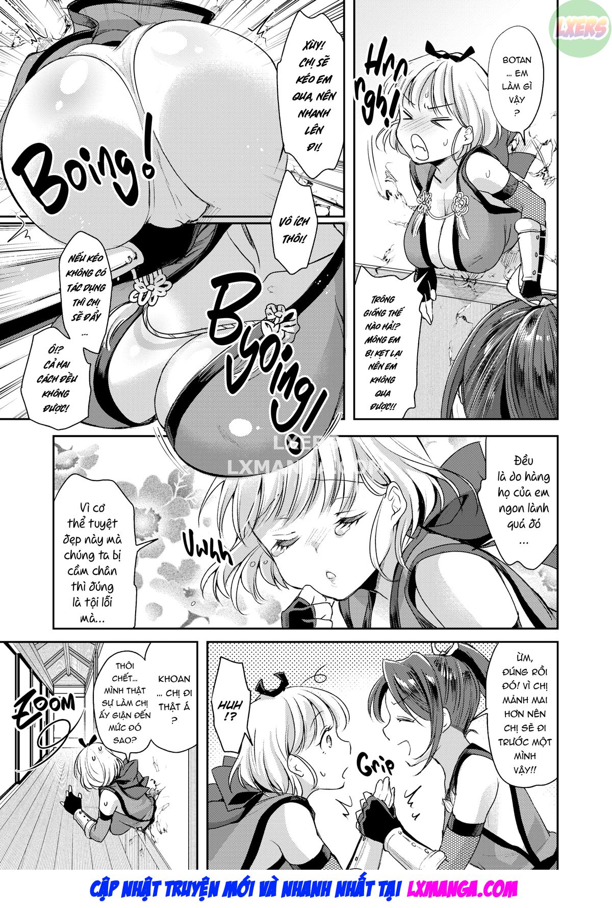 Đọc truyện hentai Botan-chan đang gặp nguy hiểm! - Oneshot