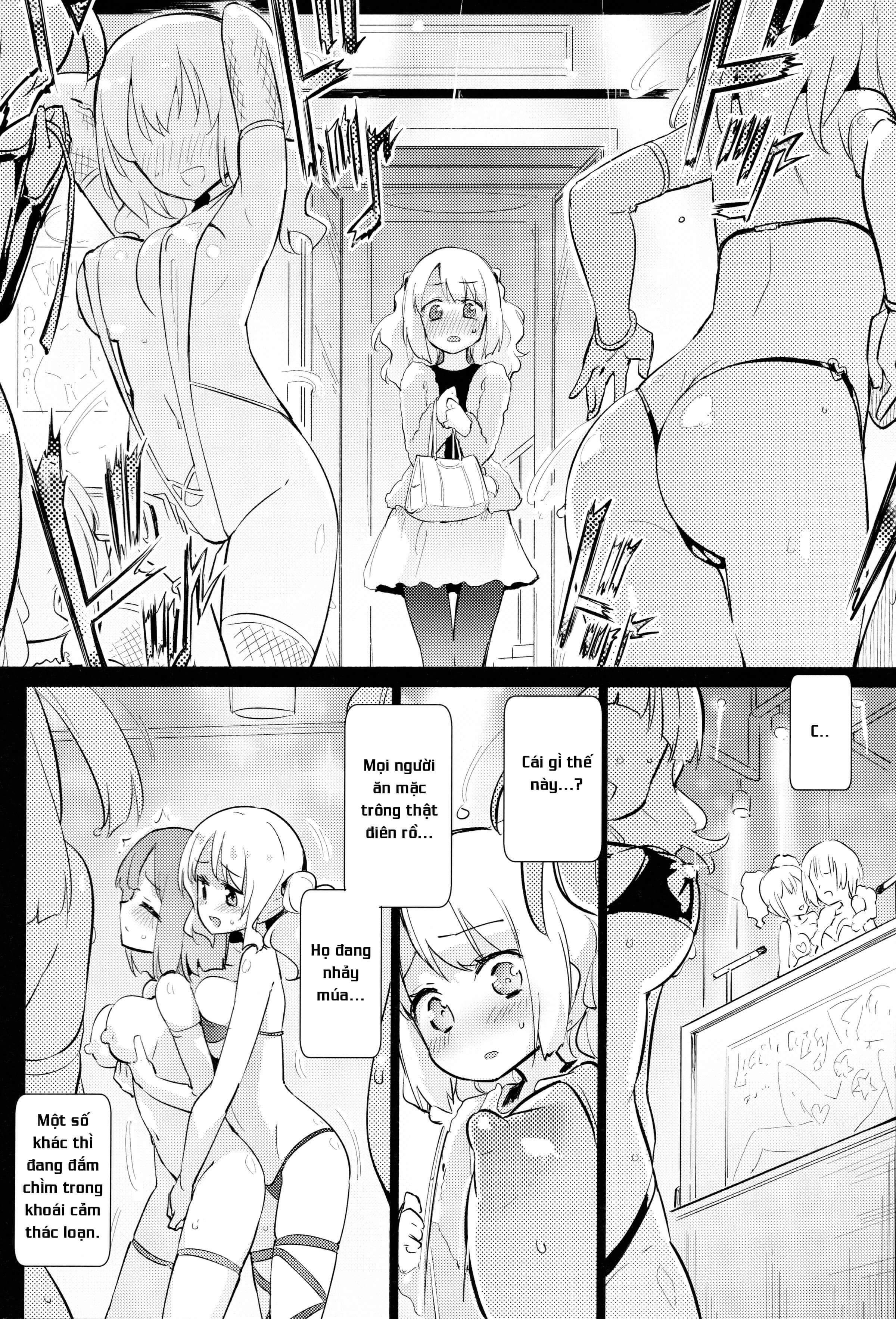Đọc truyện hentai Dokidoki★Girls Dance Club - OneShot