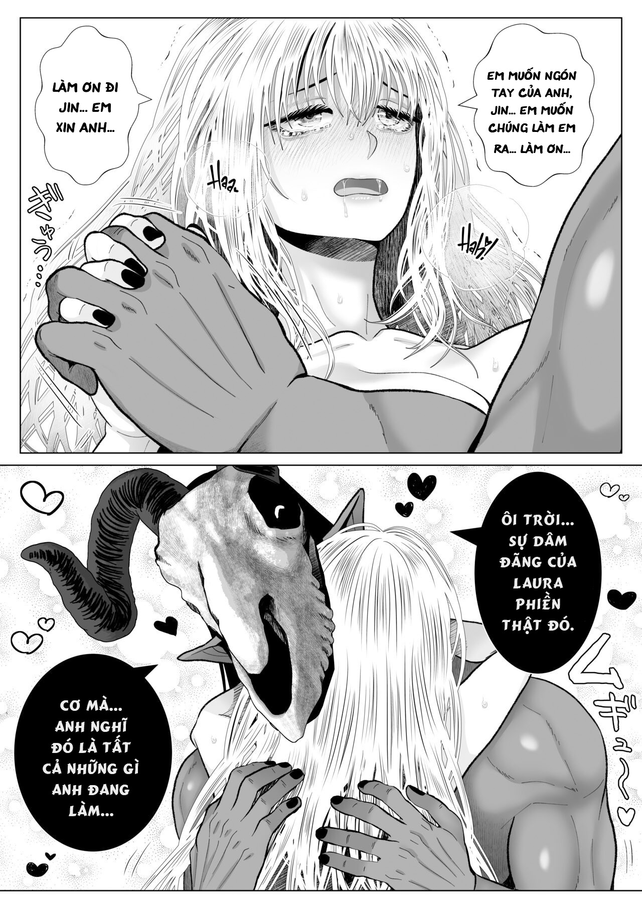 Đọc truyện hentai Cuộc sống hàng ngày của cặp phù thủy. Oneshot