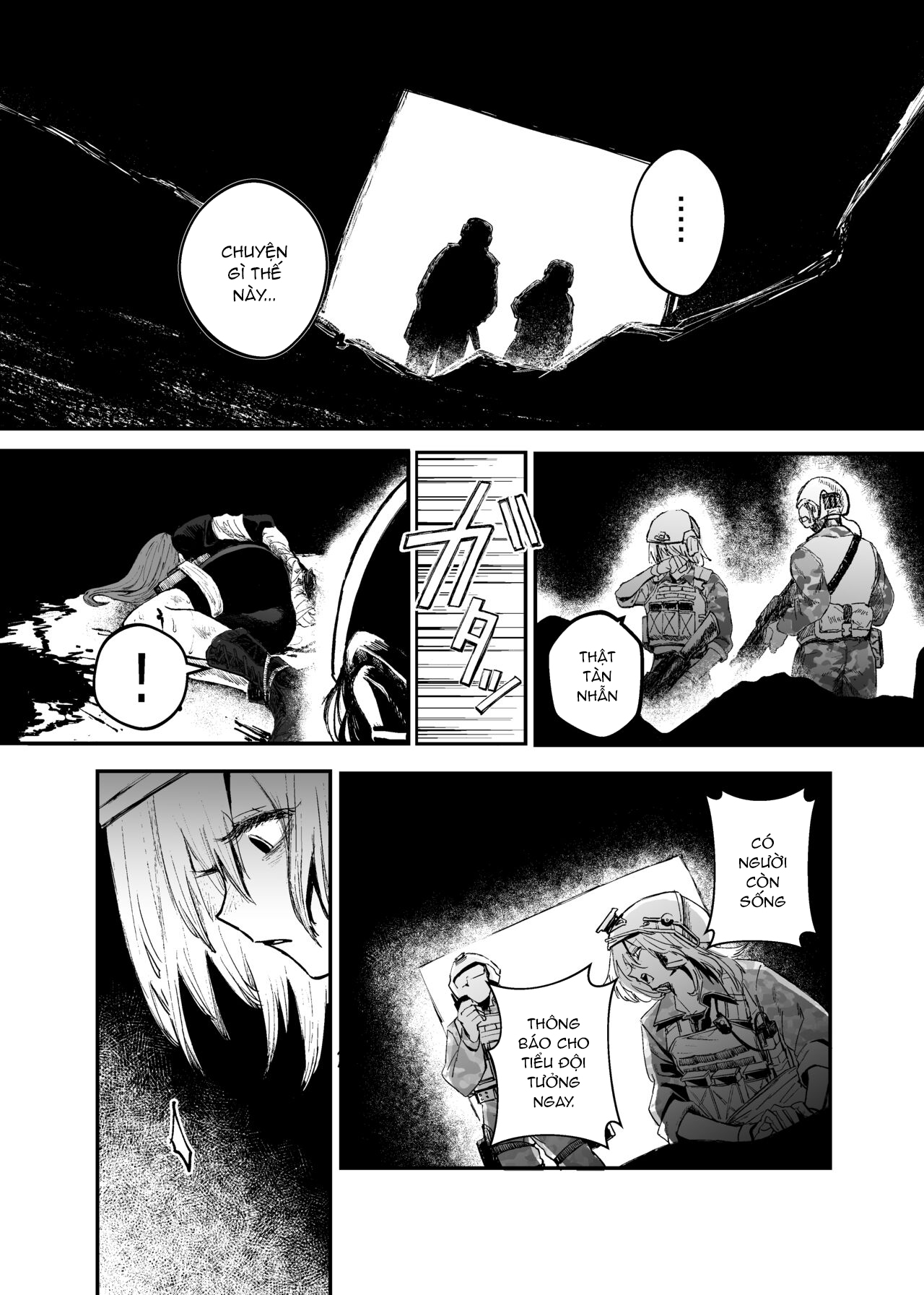 Đọc truyện hentai Thiếu nữ quân nhân thua trận - Oneshot