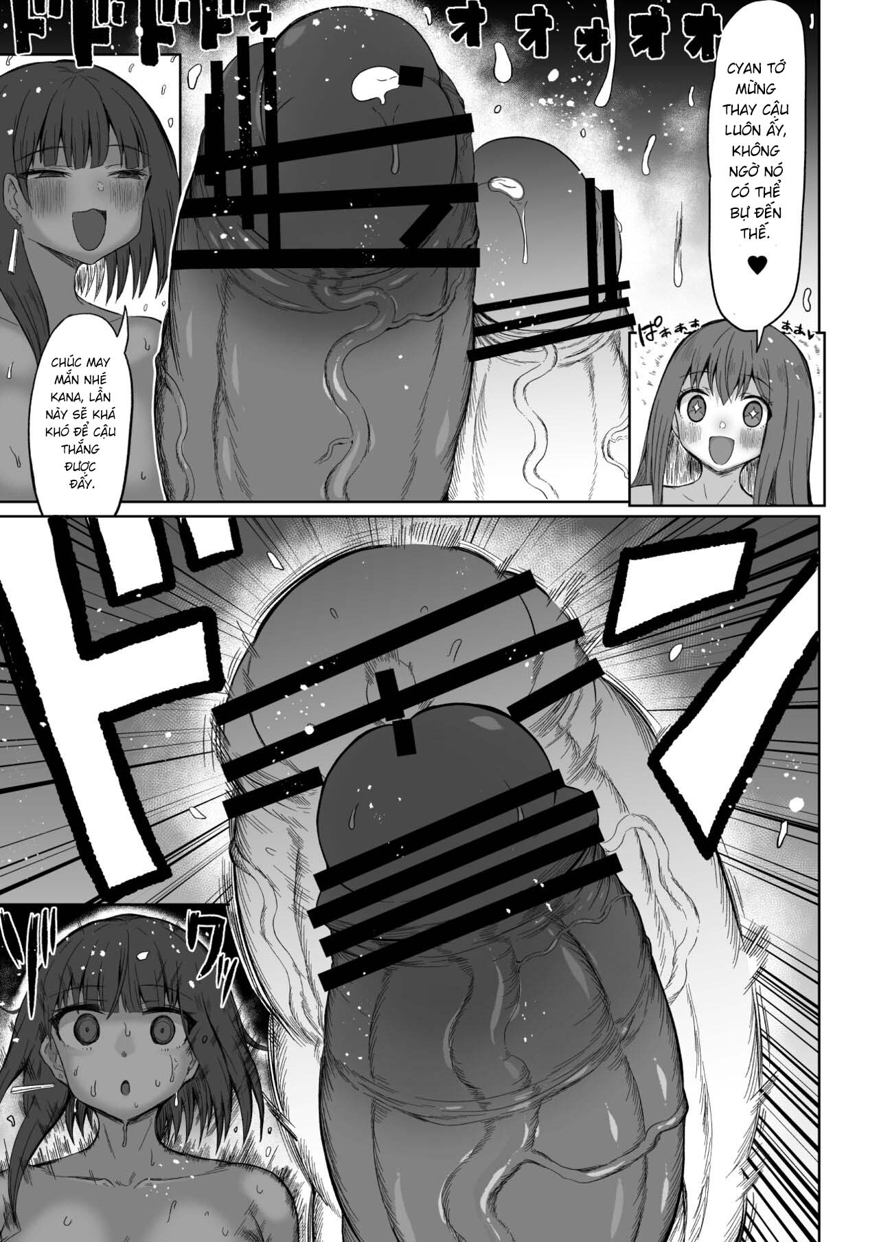 Đọc truyện hentai Cuộc thách đấu với cặc khổng lồ - Oneshot