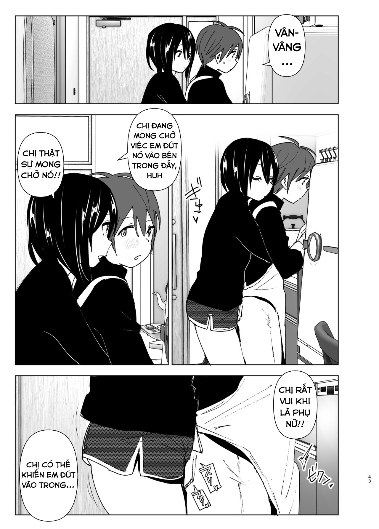Đọc truyện hentai Em muốn ở lại với chị - Phần Cuối
