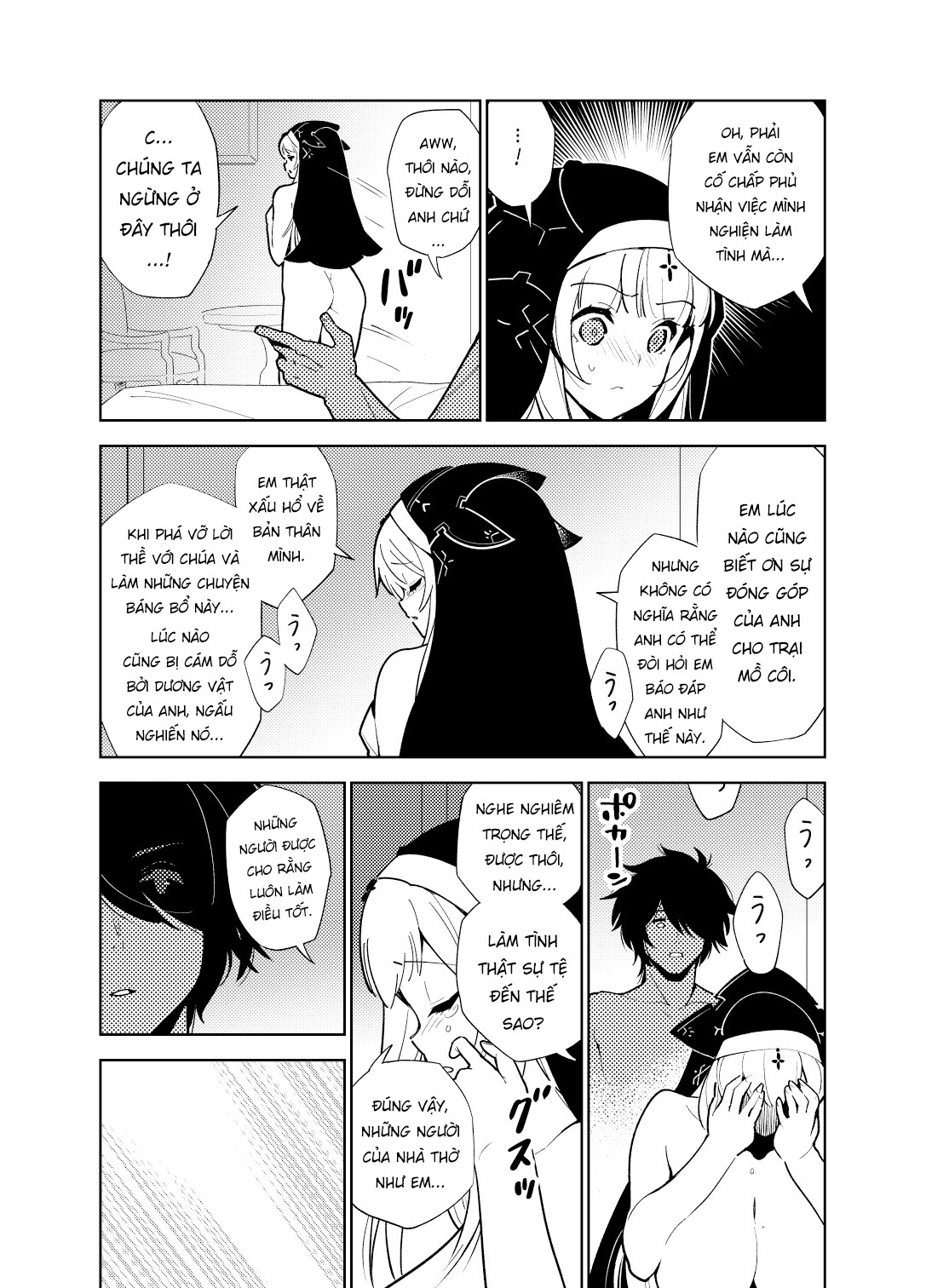 Đọc truyện hentai Tôi thấy được chỉ số dâm tà của chị sơ yêu quý và rồi - Oneshot