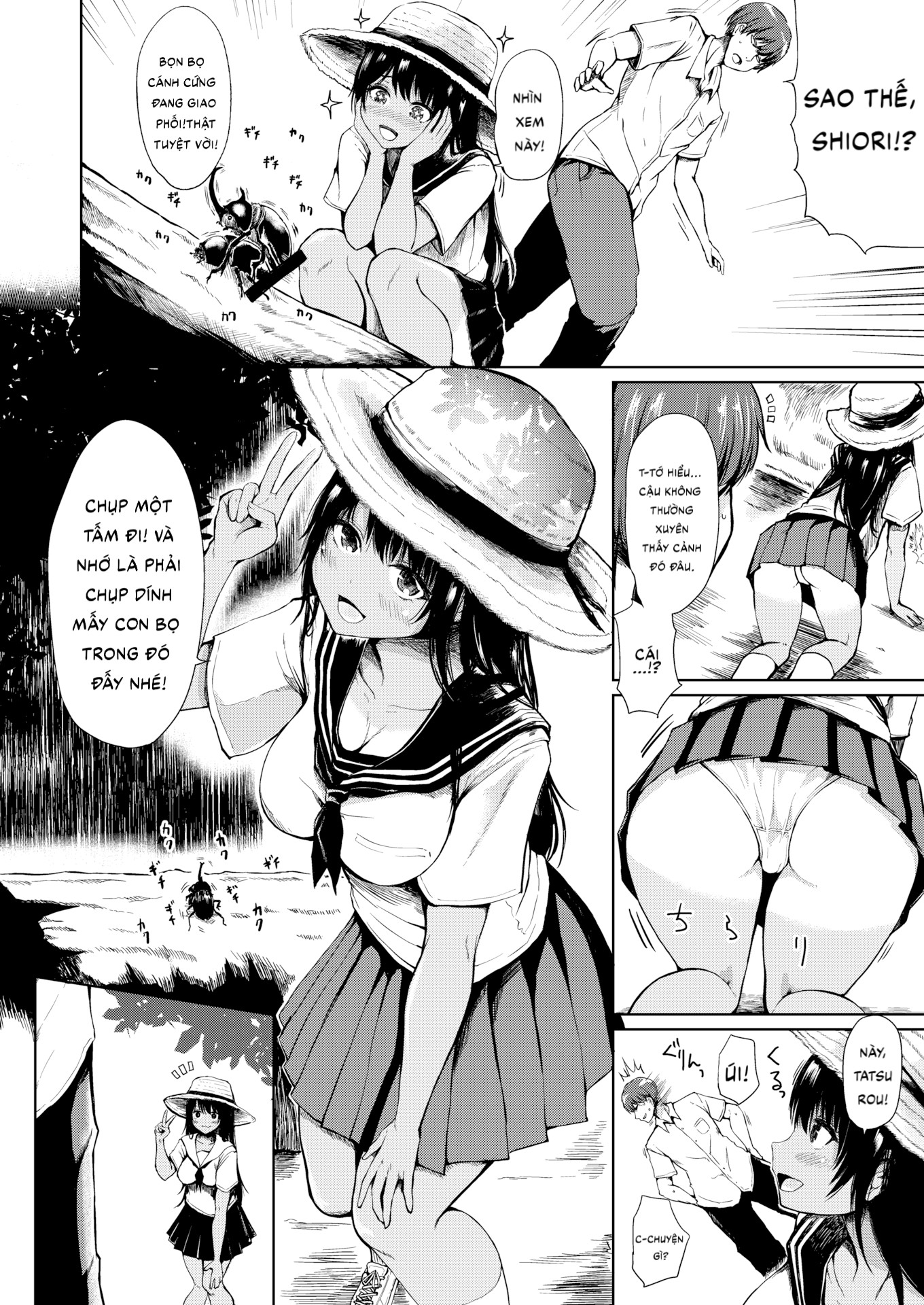 Đọc truyện hentai Well-Done Open Air Extra Lesson - Oneshot