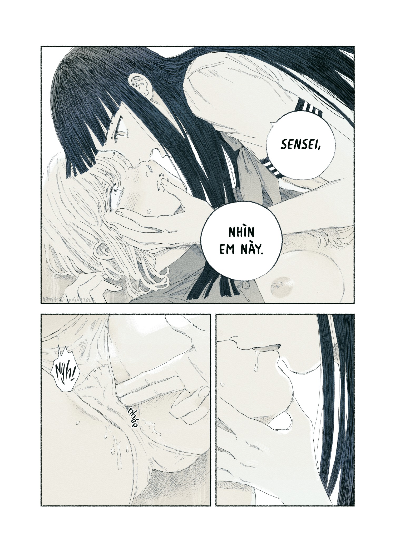 Đọc truyện hentai Chuyện về nữ giáo viên bị học sinh yandere nhấn chìm trong dục vọng - Tôi bị dằm trong tim