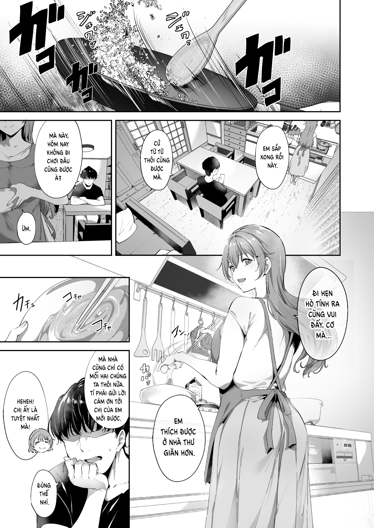 Đọc truyện hentai Kỳ nghỉ đáng nhớ cùng người yêu - Oneshot