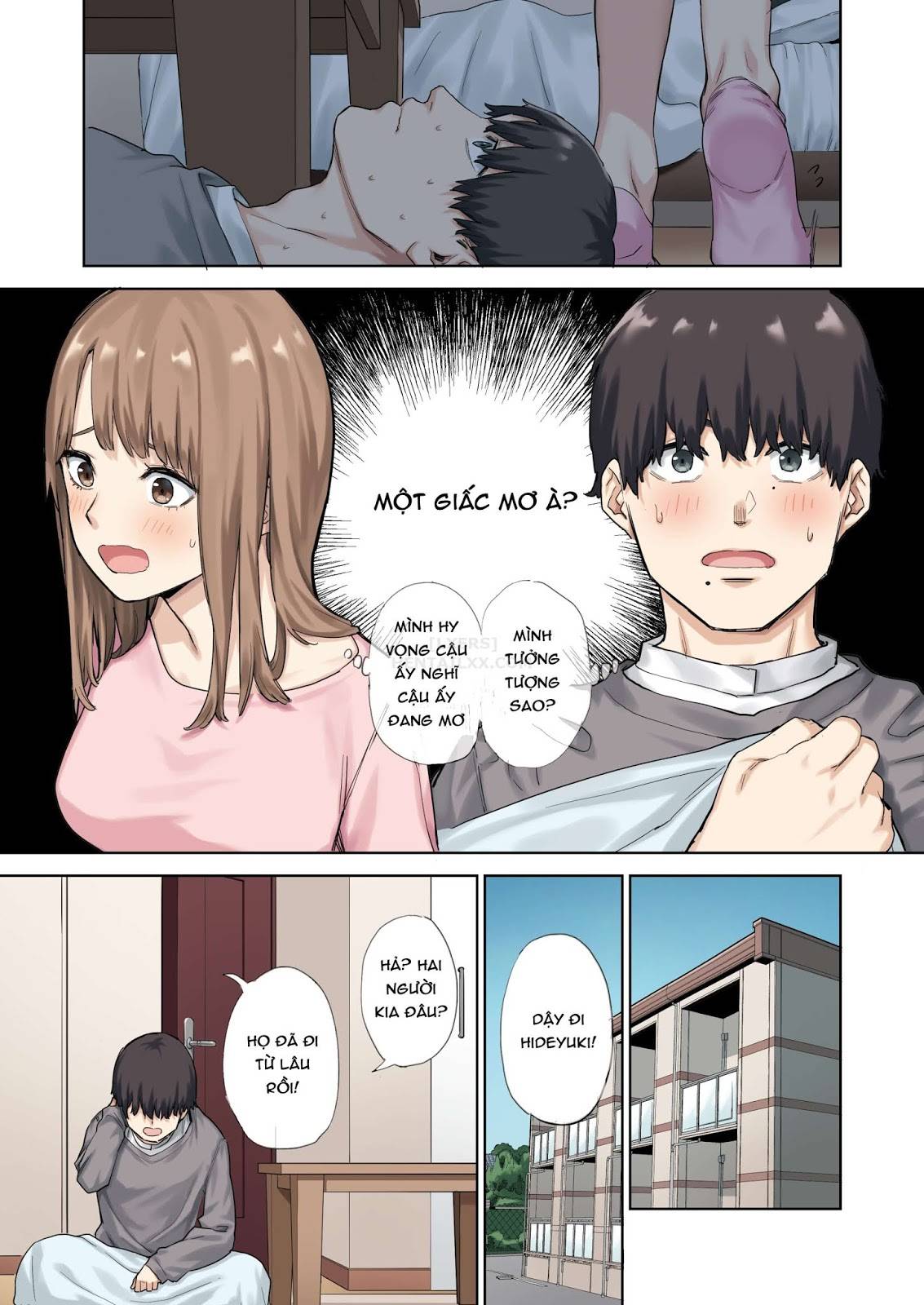 Đọc truyện hentai Kanojo Ga Fuzai No Aida, Kanojo No Shinyuu To Shirokujichuu, Nakadashi Shimashita - Oneshot