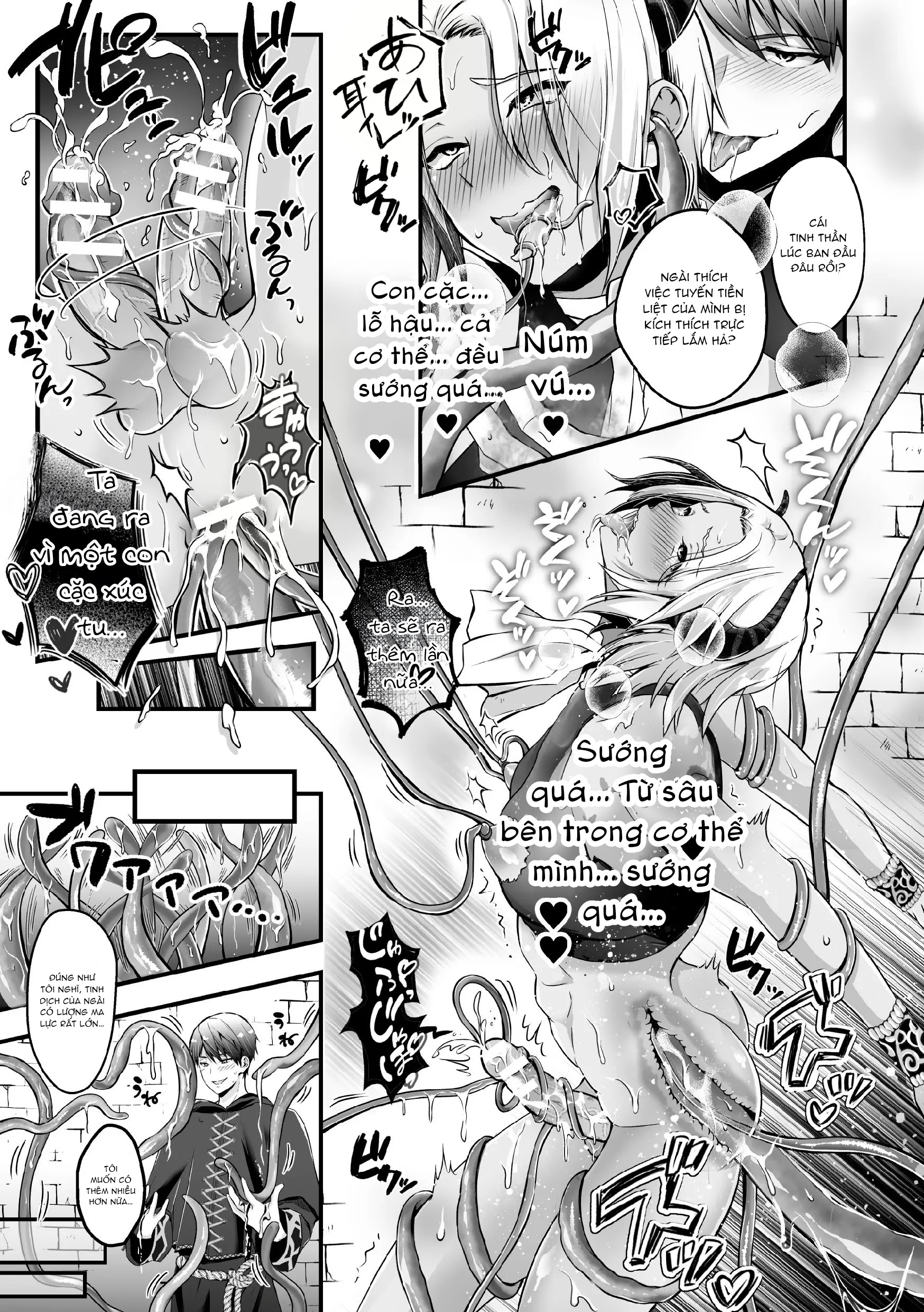 Đọc truyện hentai Hoàng tử ma giới sa ngã trở nên nữ tính nô lệ của xúc tu - Chap 1