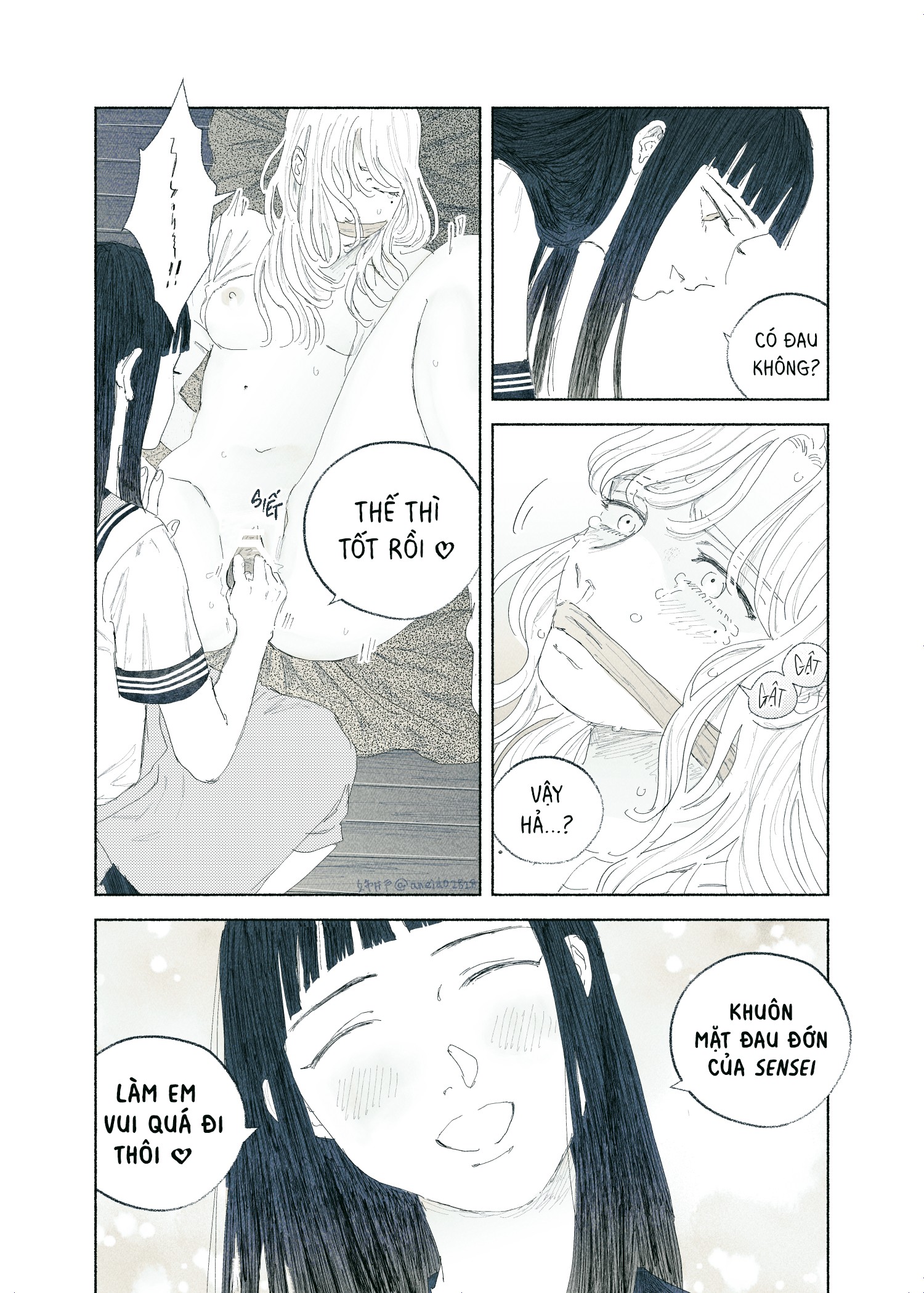 Đọc truyện hentai Chuyện về nữ giáo viên bị học sinh yandere nhấn chìm trong dục vọng - Tôi bị dằm trong tim