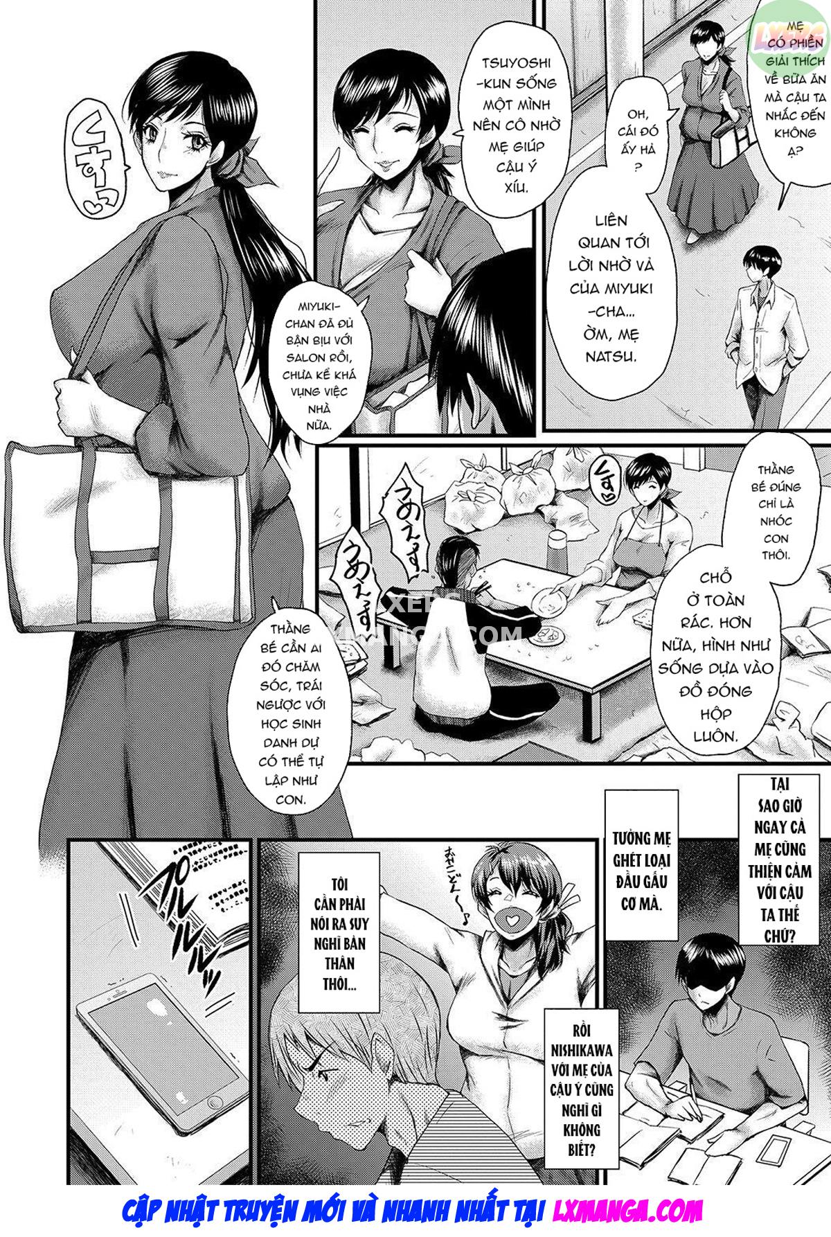 Đọc truyện hentai Bạn tôi đã cướp đi cả người bạn thời thơ ấu của tôi và mẹ tôi - Chap 4