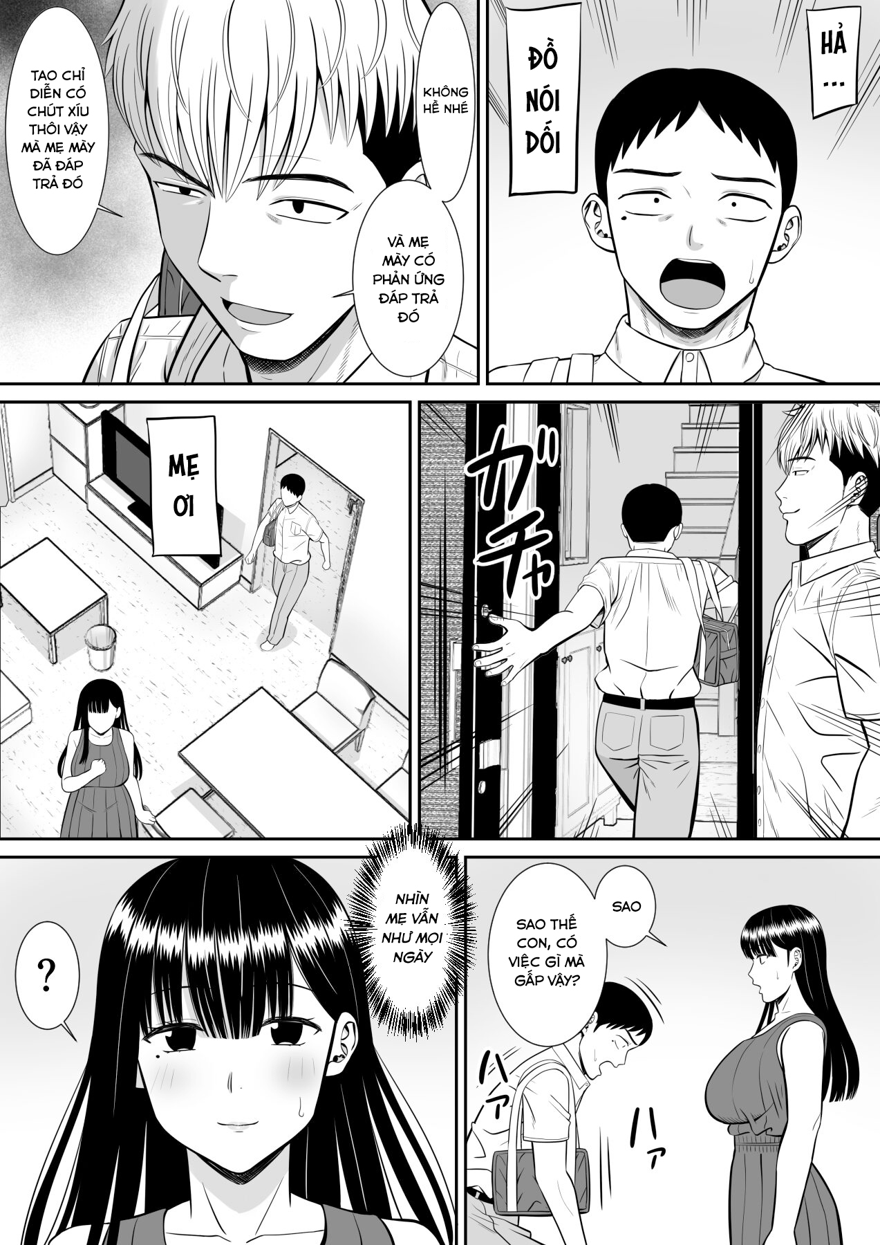 Đọc truyện hentai Địt mẹ thằng bắt nạt nó địt mẹ tôi!? - Chap 2