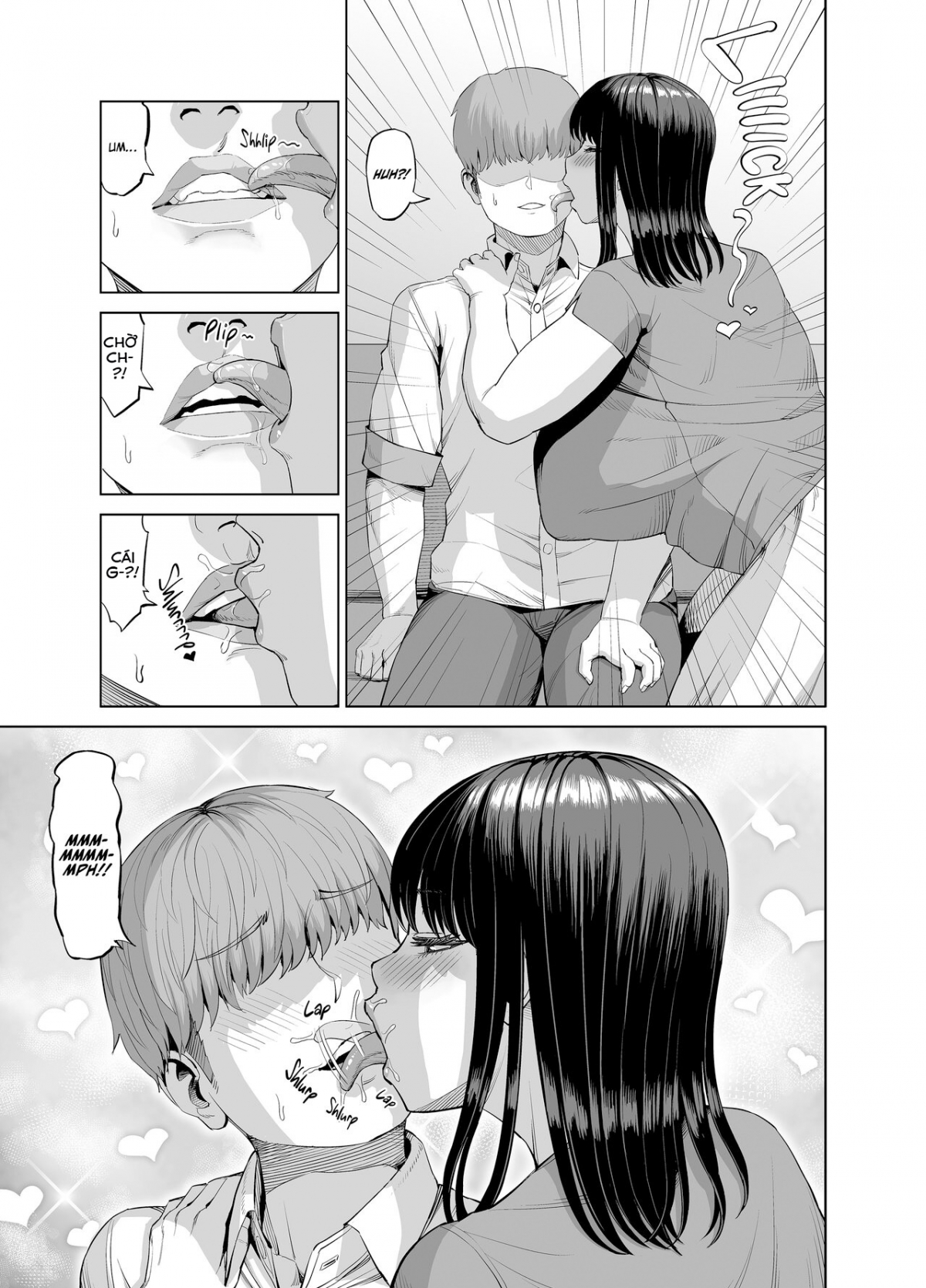 Đọc truyện hentai Bị quyến rũ bởi mẹ thằng bạn - Oneshot