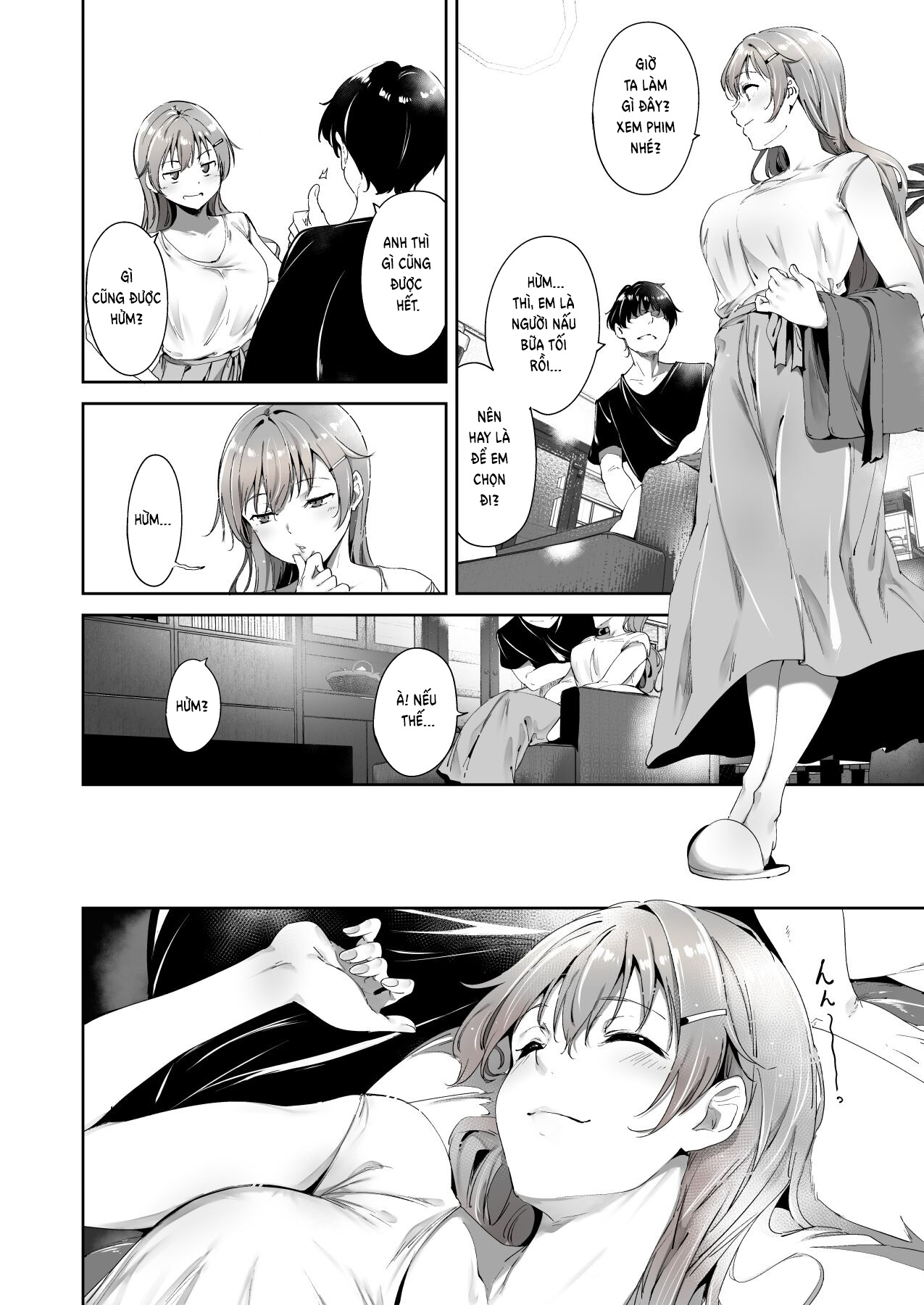 Đọc truyện hentai Kỳ nghỉ đáng nhớ cùng người yêu - Oneshot