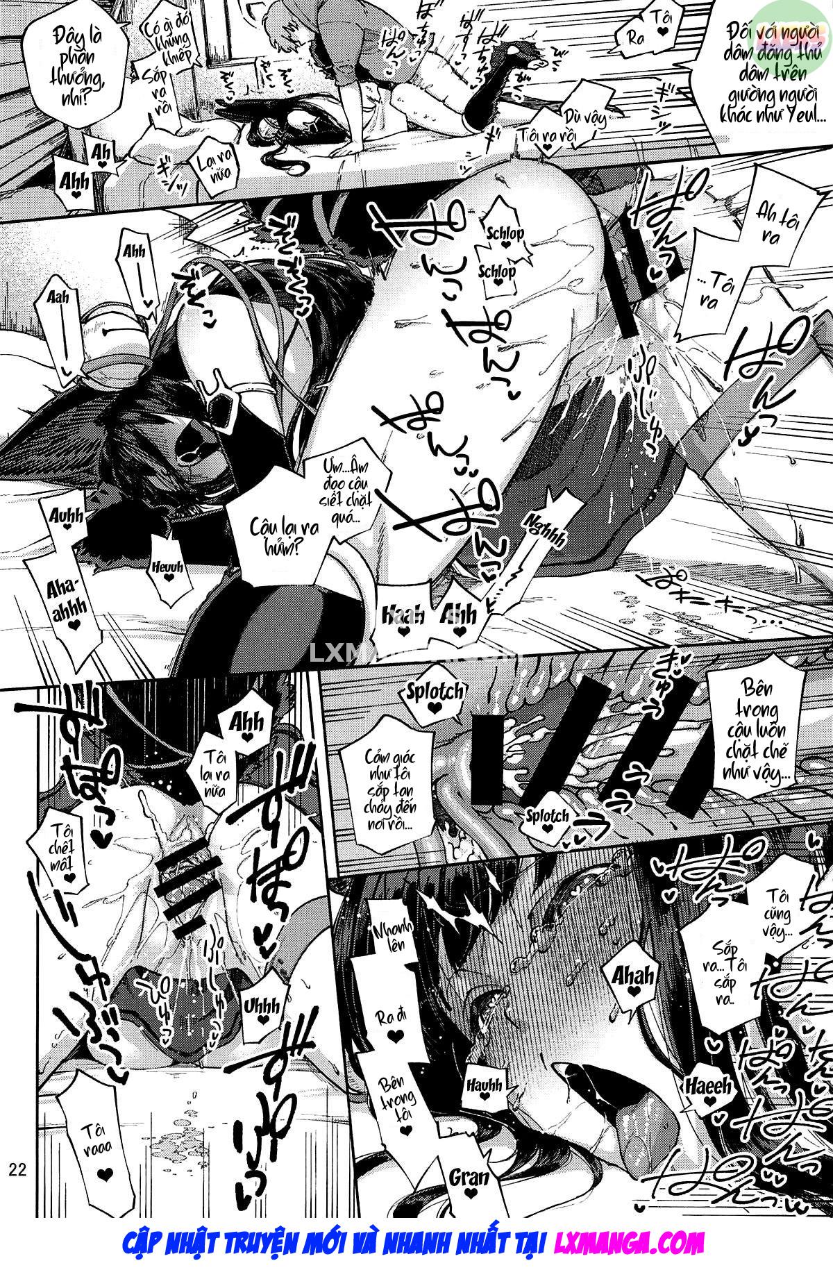 Đọc truyện hentai Thật tuyệt khi có một thùng đầy nước. - Oneshot