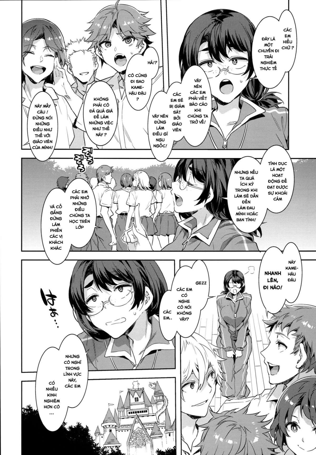 Đọc truyện hentai Oide Yo Mizuryuu Kei Land - Chap 7