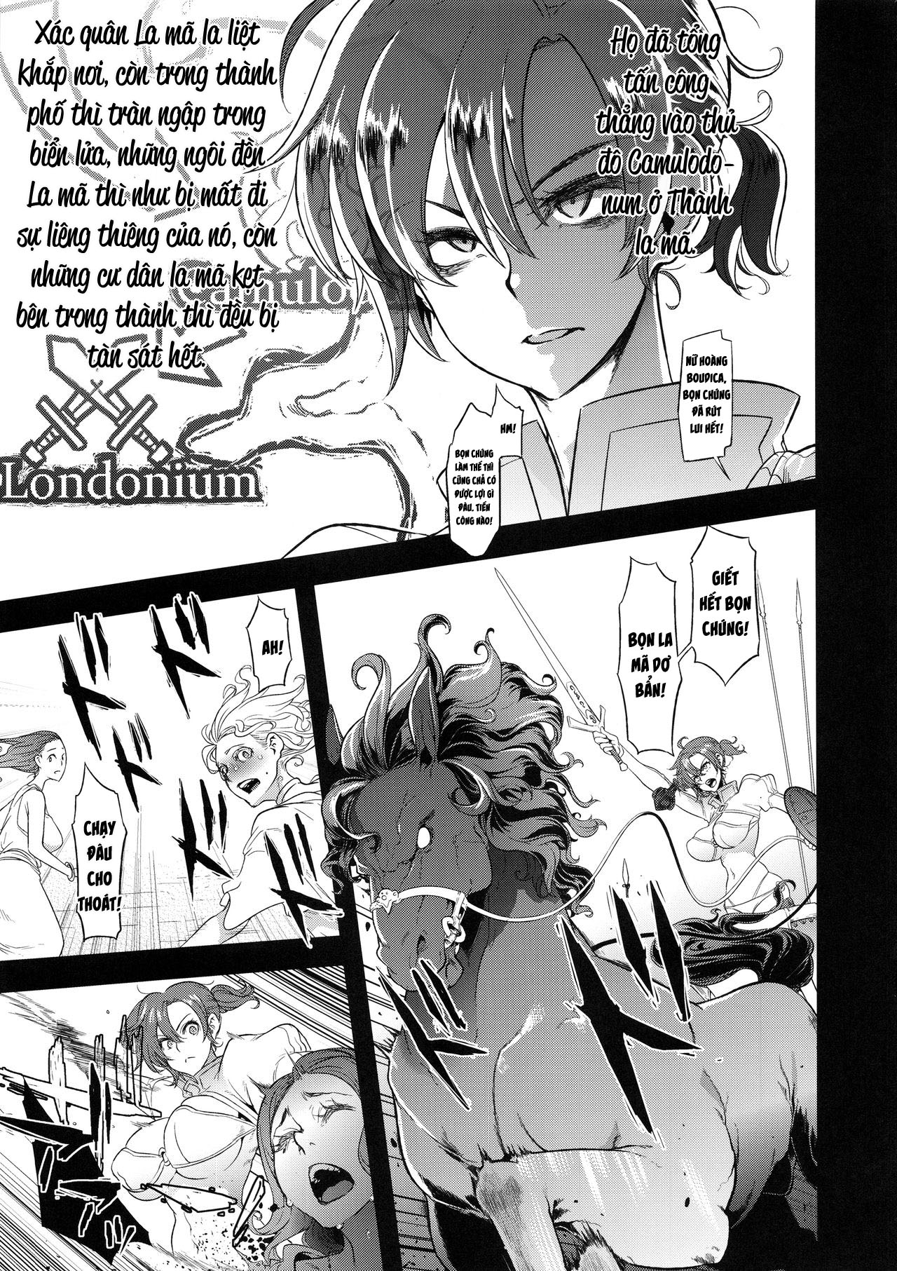 Đọc truyện hentai Nữ hoàng thực sự sẽ không bao giờ đầu hàng Oneshot nứng