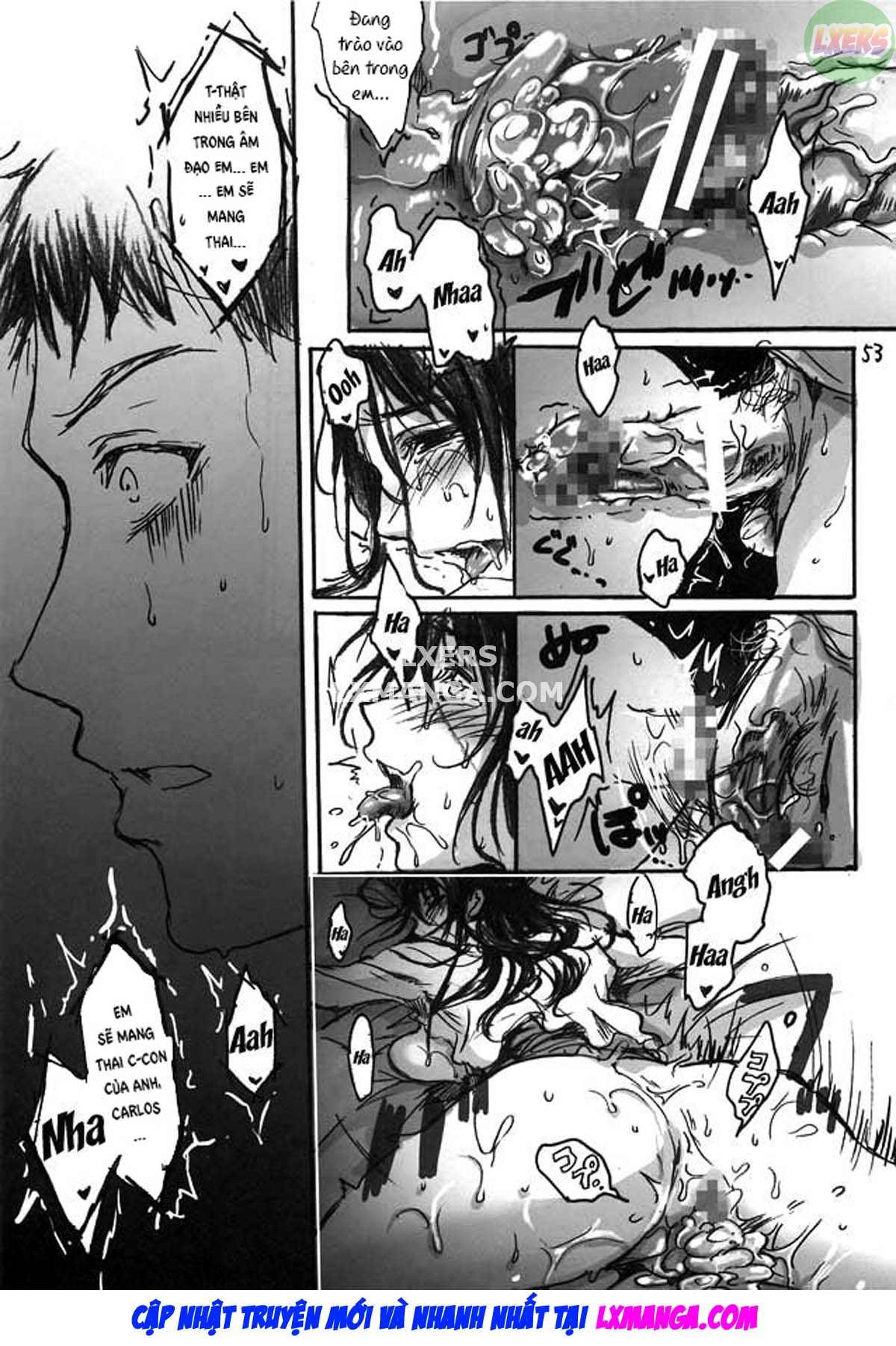 Đọc truyện hentai Cô bạn gái quyến rũ cùng người yêu - Oneshot