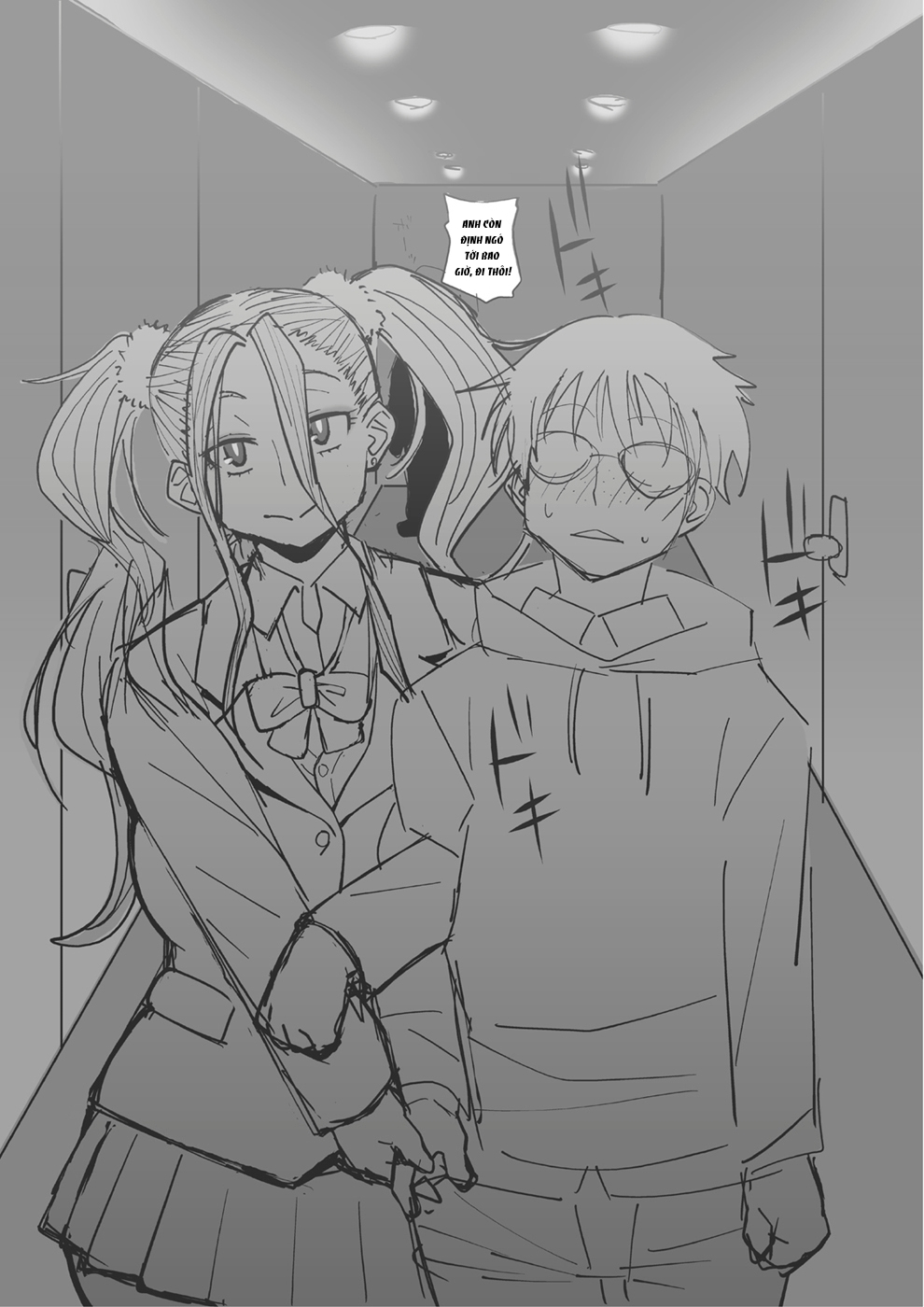 Đọc truyện hentai Gal Miko JK Nanpa shite Curry Tabe ni Ittara Doutei mo Oishiku Itadakareta Hanashi - Oneshot
