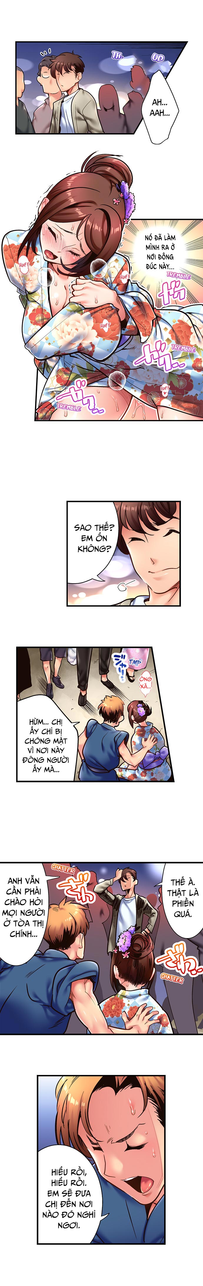 Đọc truyện hentai Fucking My Husband's Younger Brother - Chap 8
