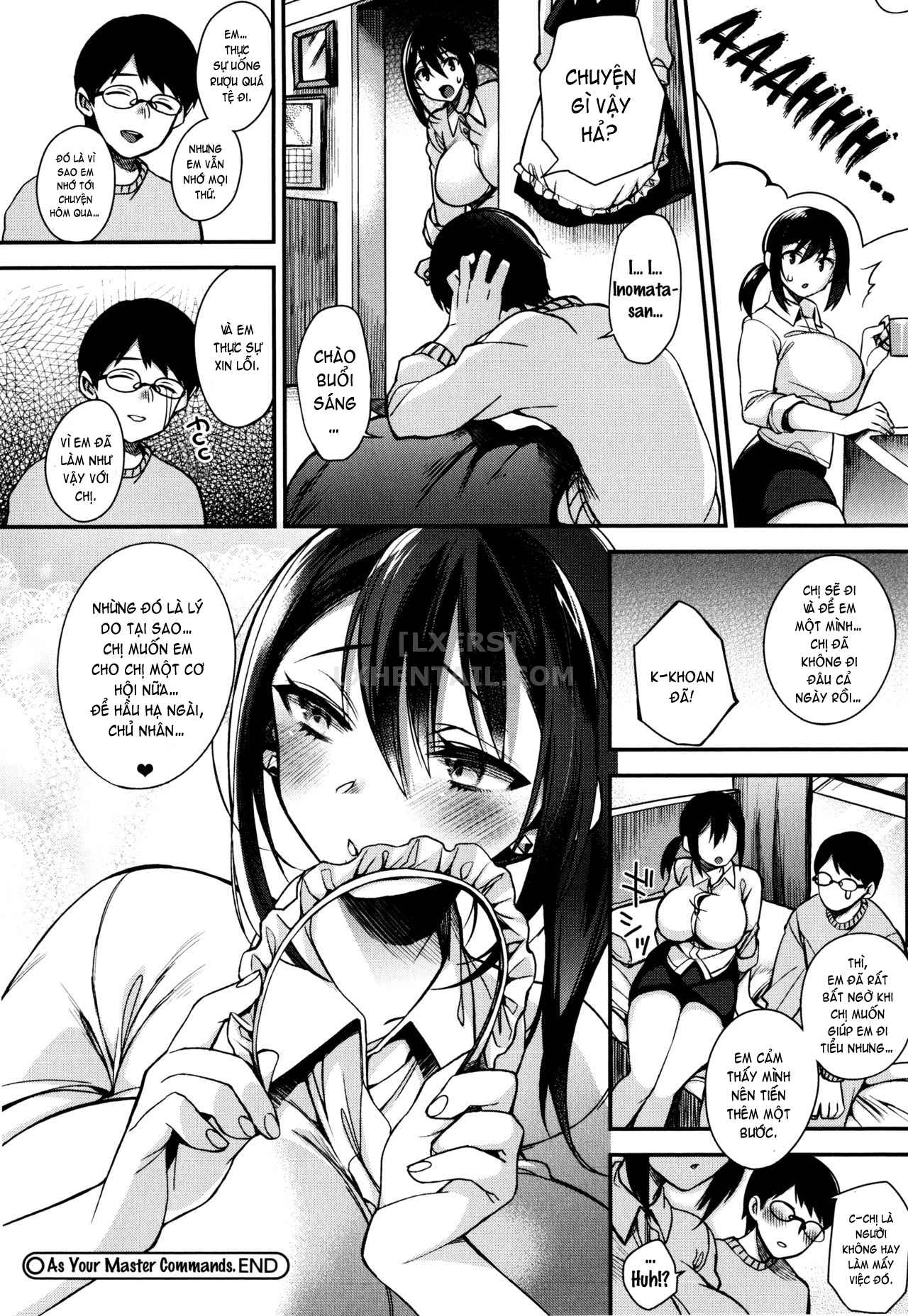 Đọc truyện hentai Ojou-Sama To Maid No Midara Na Seikatsu - Chap 1