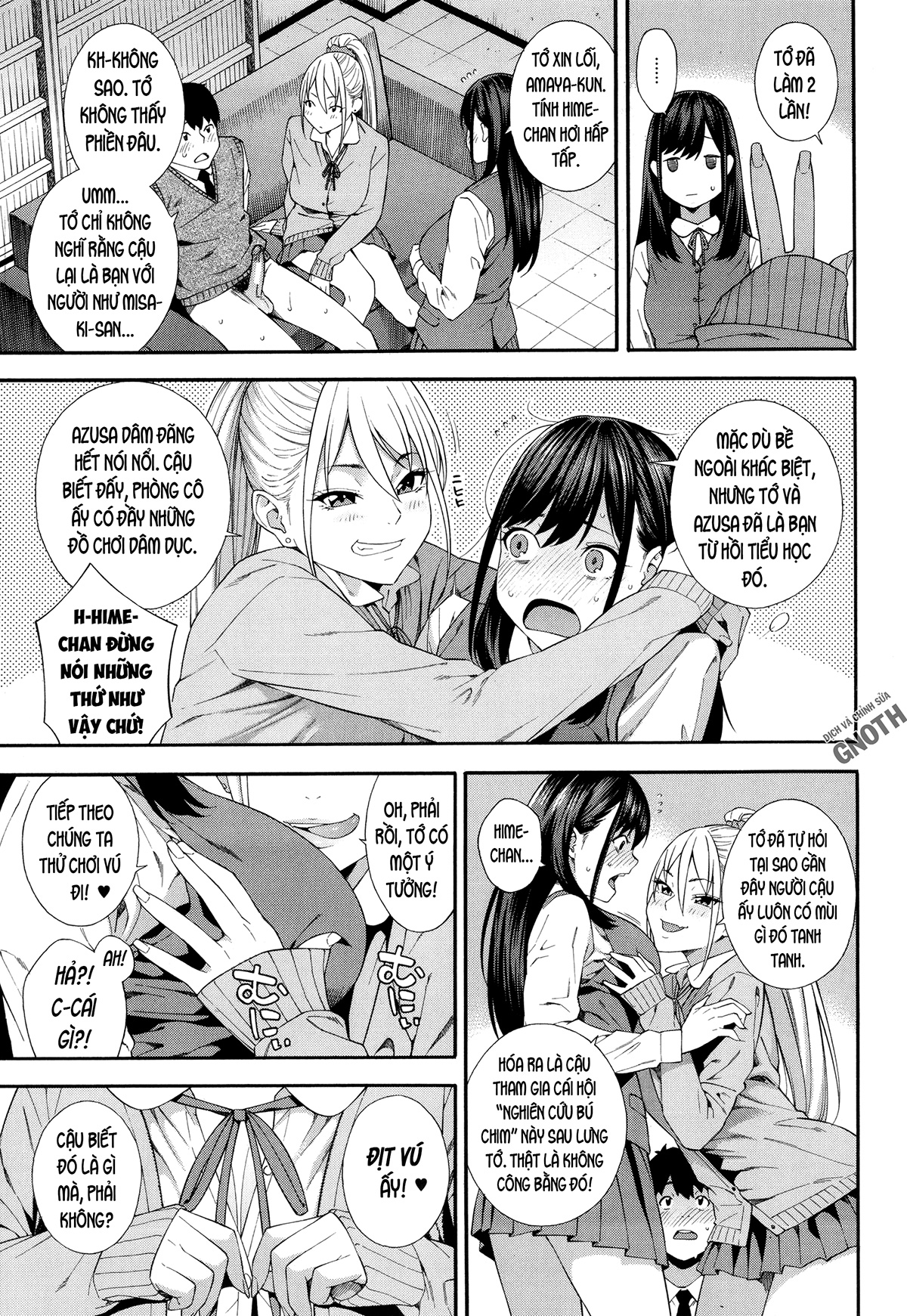 Đọc truyện hentai Phòng nghiên cứu Fallatio Chap 2
