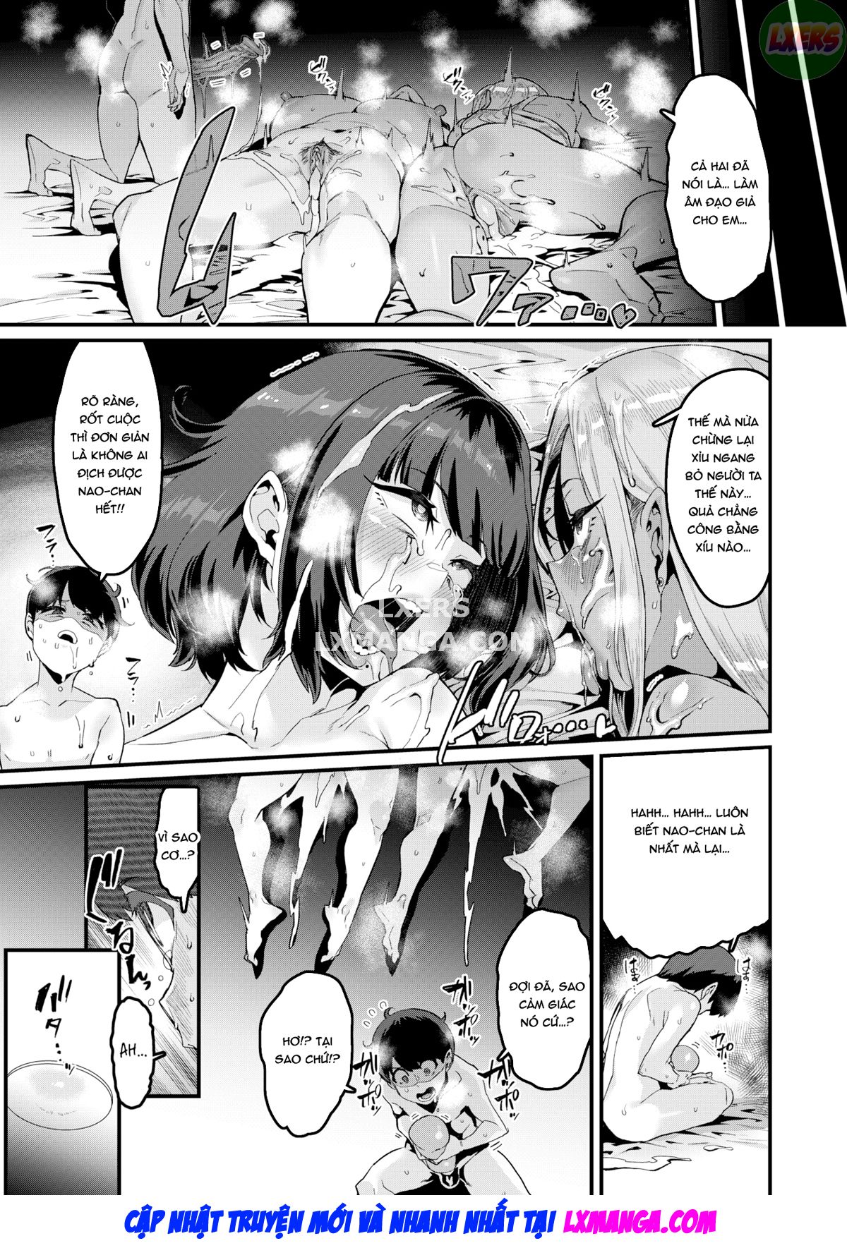 Đọc truyện hentai Đen và trắng! ! - Oneshot