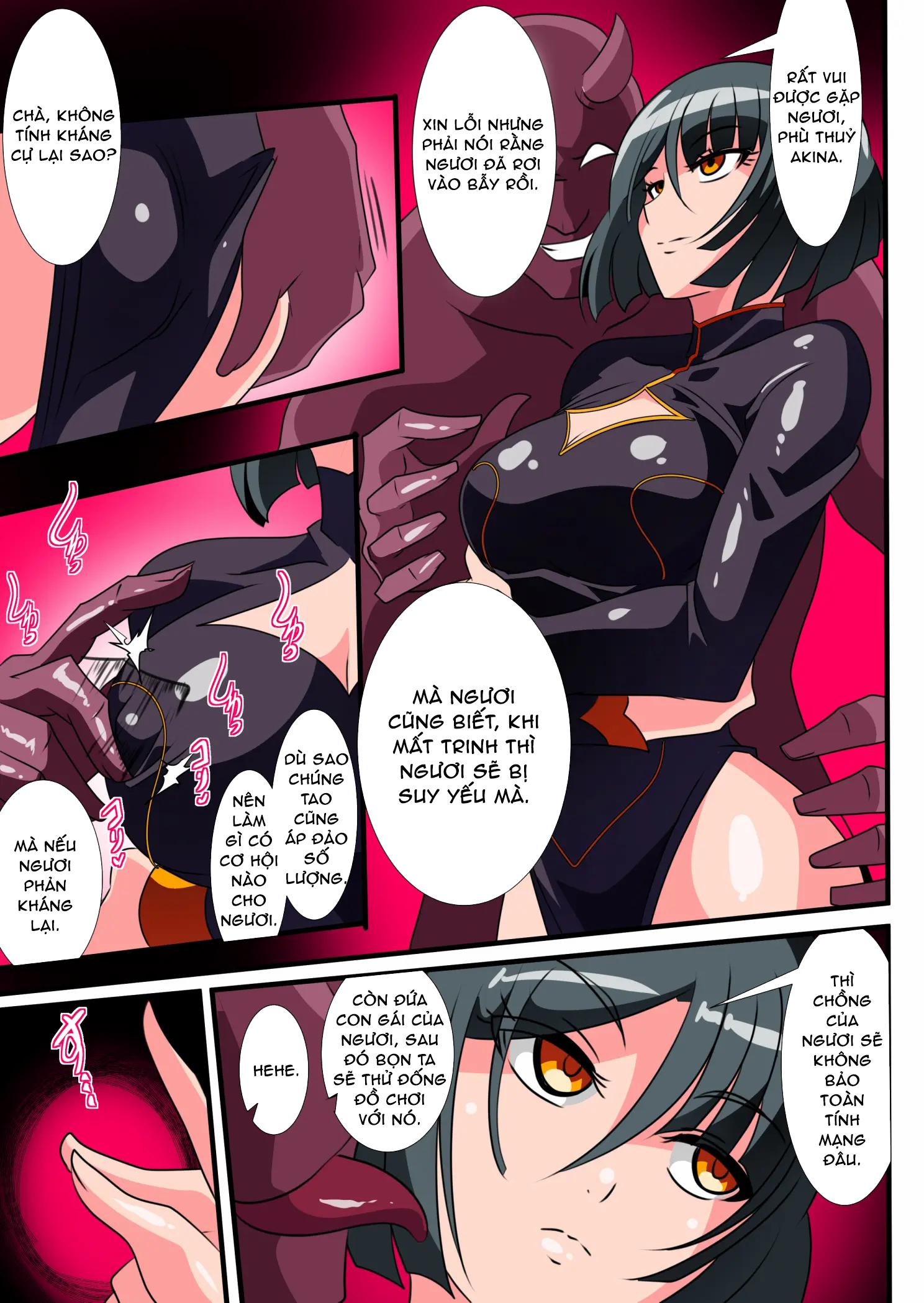 Đọc truyện hentai Nữ anh hùng là một nhà trừ tà thuần chủng - Chap 2