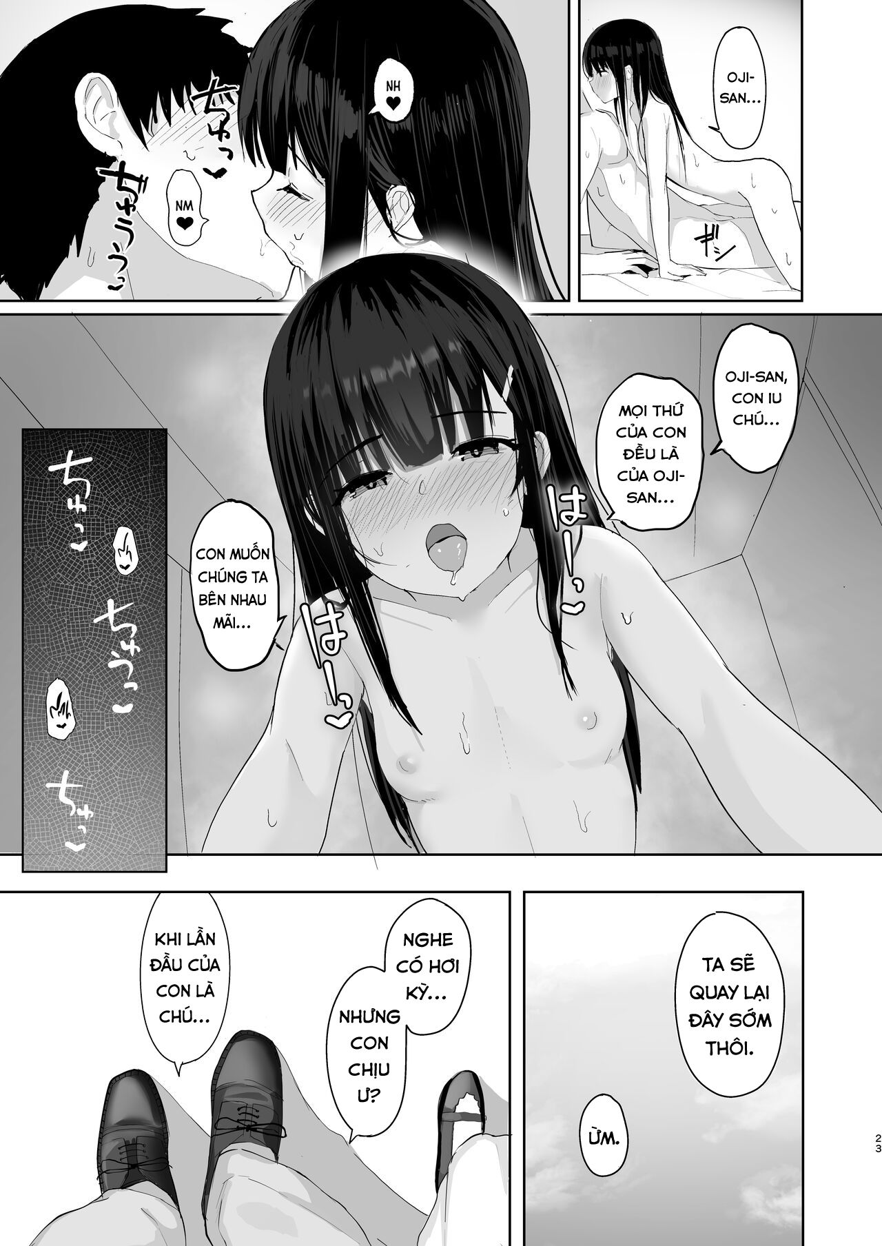 Đọc truyện hentai Về quê thăm cháu - Oneshot