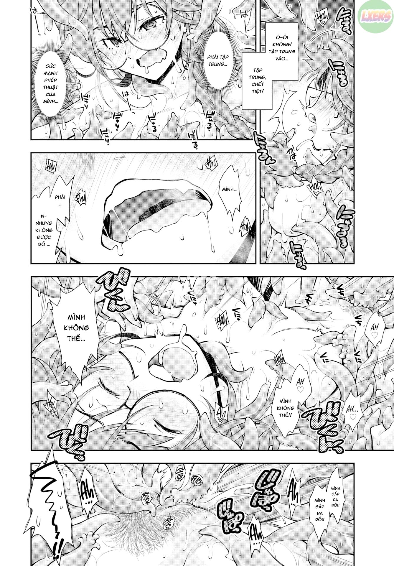 Đọc truyện hentai Có một mê cung mà một nữ hiền nhân không thể trốn thoát cho đến khi cô ấy đánh bại các xúc tu - Oneshot