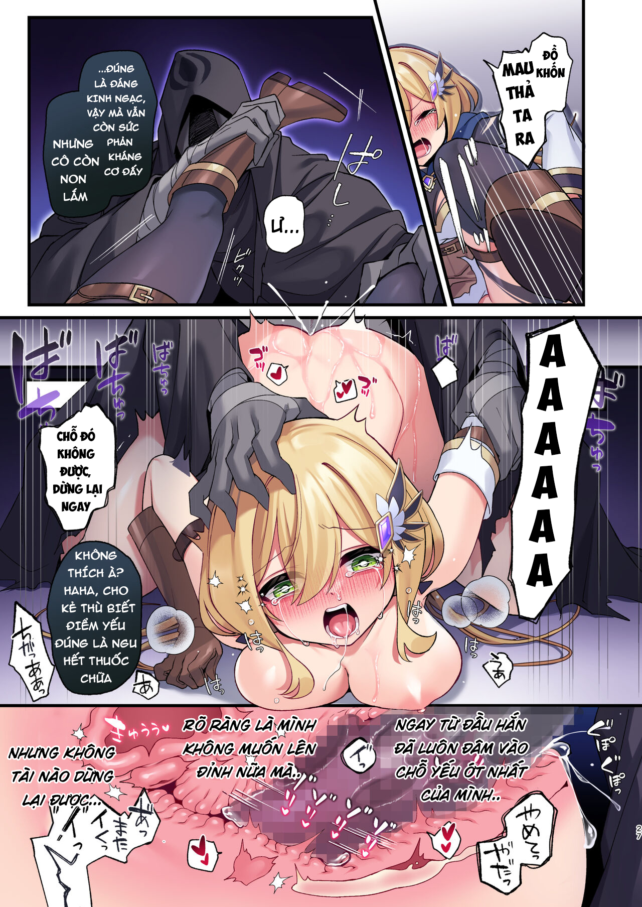 Đọc truyện hentai Cuộc Phiêu Lưu của Nữ Anh Hùng kết thúc - Oneshot