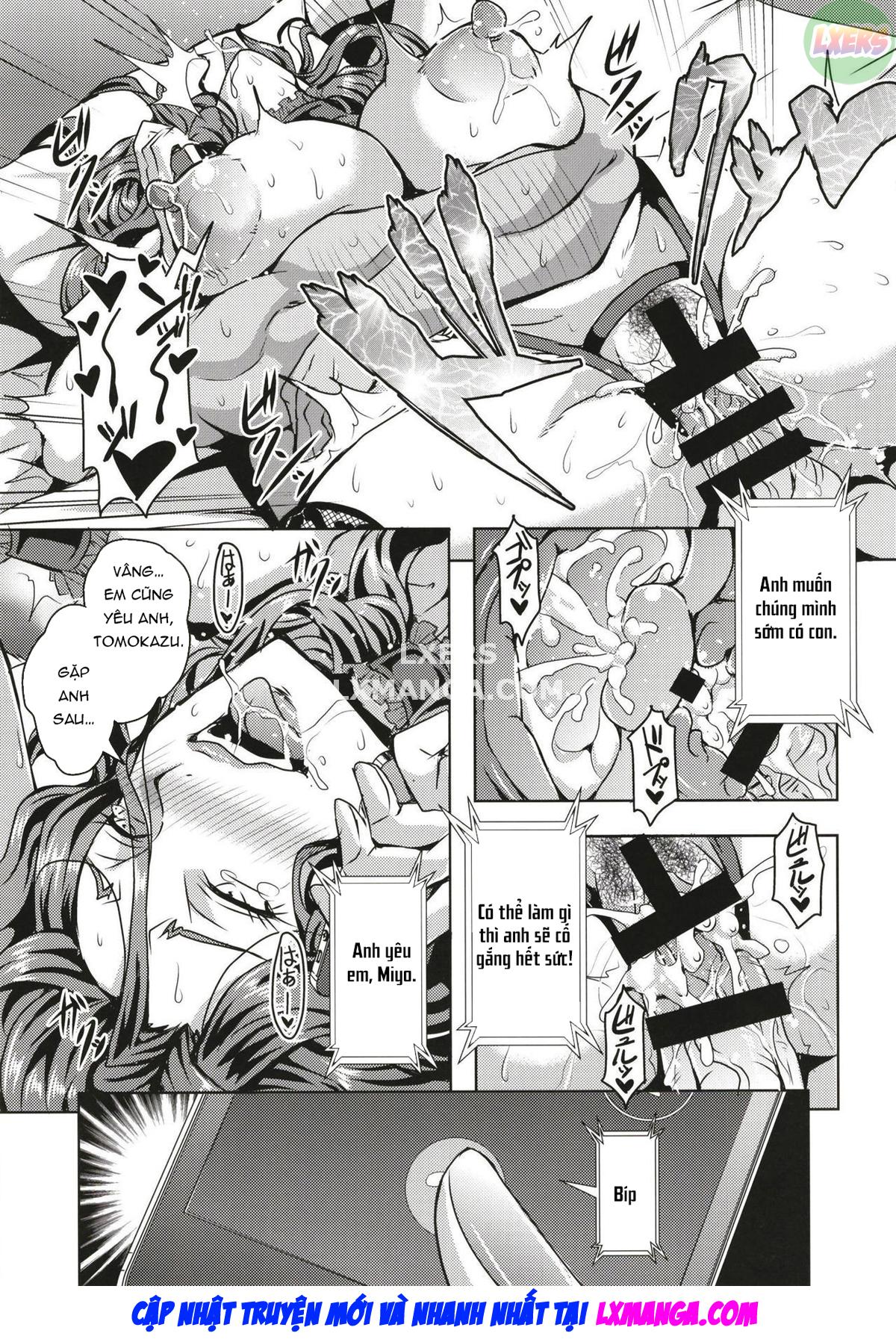 Đọc truyện hentai Nhật ký bí mật về khả năng sinh sản của người phụ nữ đã kết hôn Miyo Asahina - Oneshot