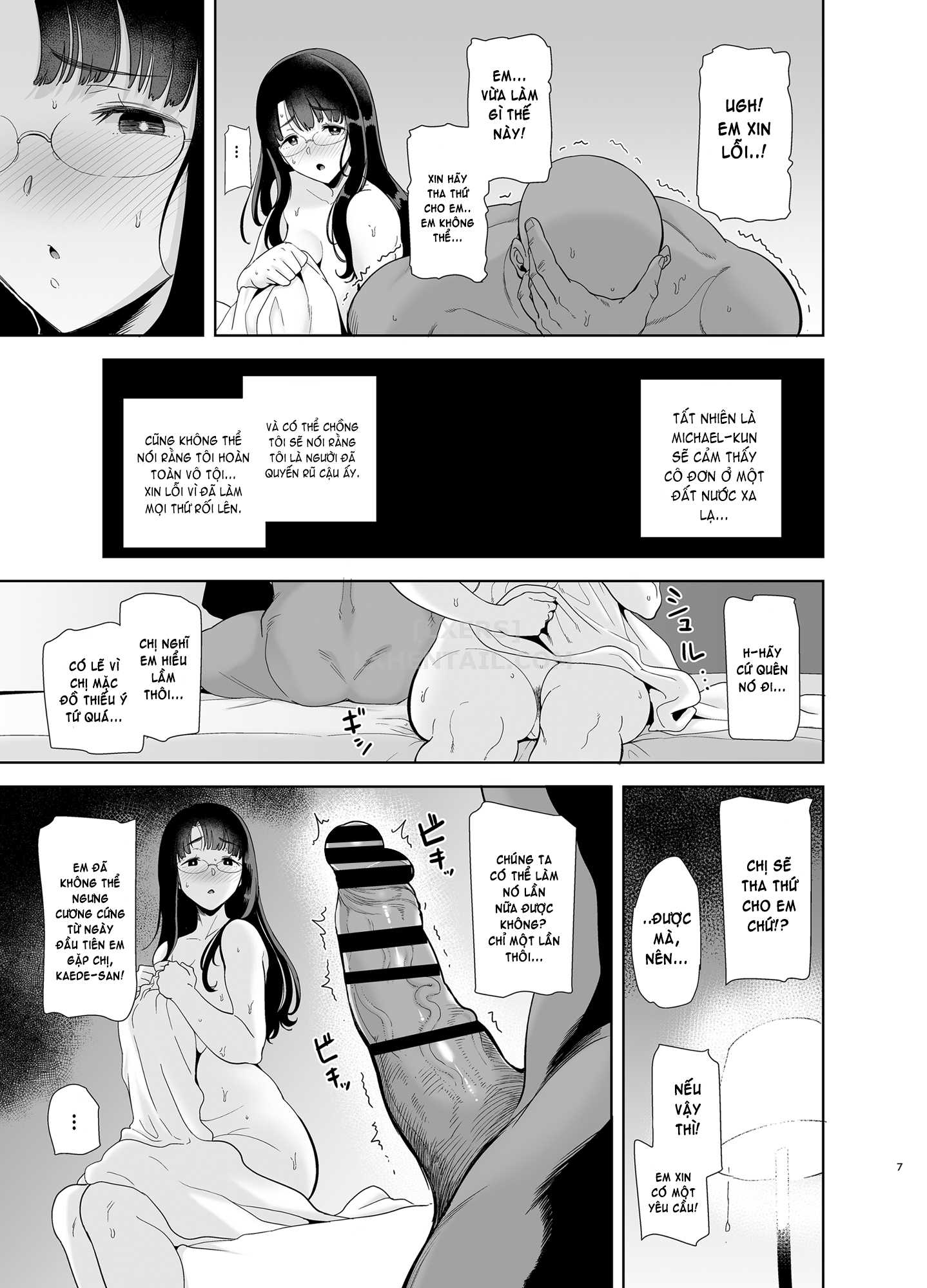 Đọc truyện hentai Wild-shiki Nihonjin Tsuma no Netorikata Sono - Chap 1 - Có che