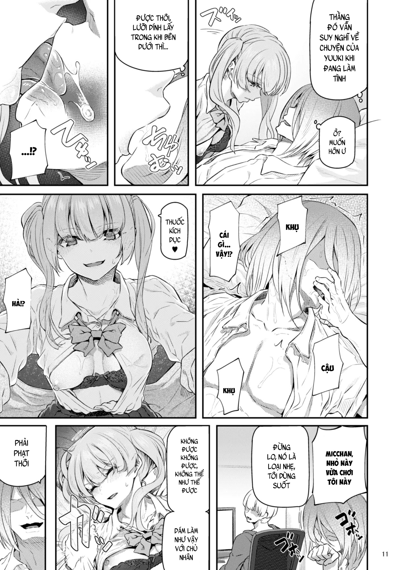 Đọc truyện hentai Phục vụ của 3 nữ sinh đóng phim segg - Chap 1