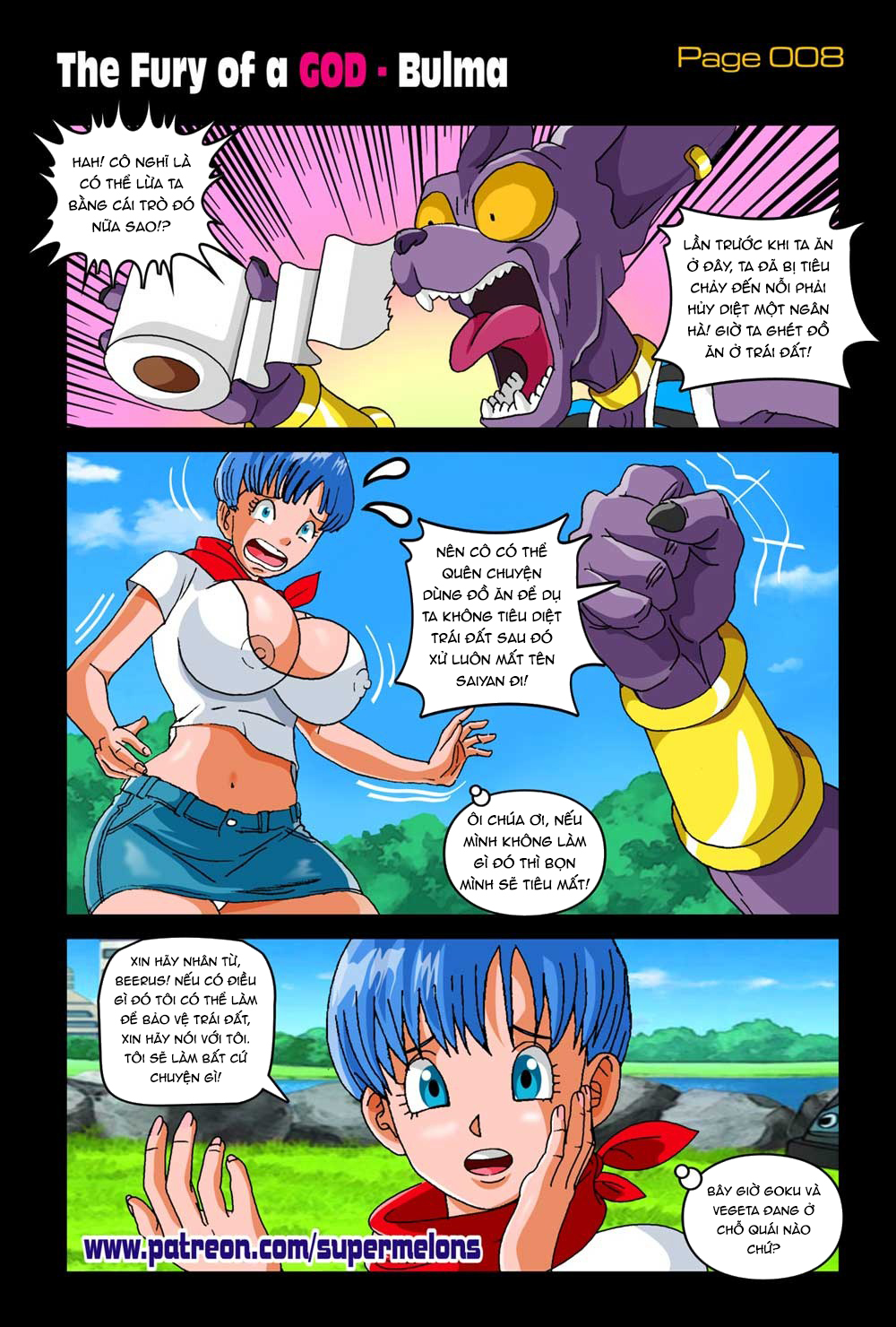 Đọc truyện hentai Cơn thịnh nộ của một vị thần - Oneshot