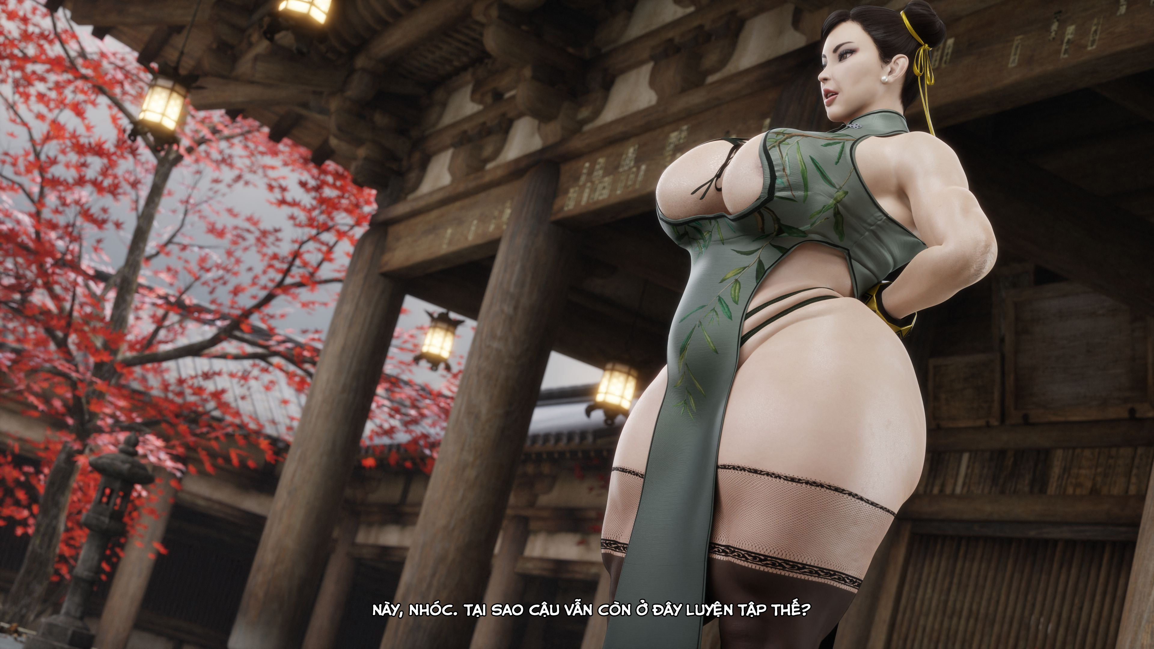 Đọc truyện hentai Học sinh yêu thích của Chun-Li (Chiến binh đường phố) - Oneshot