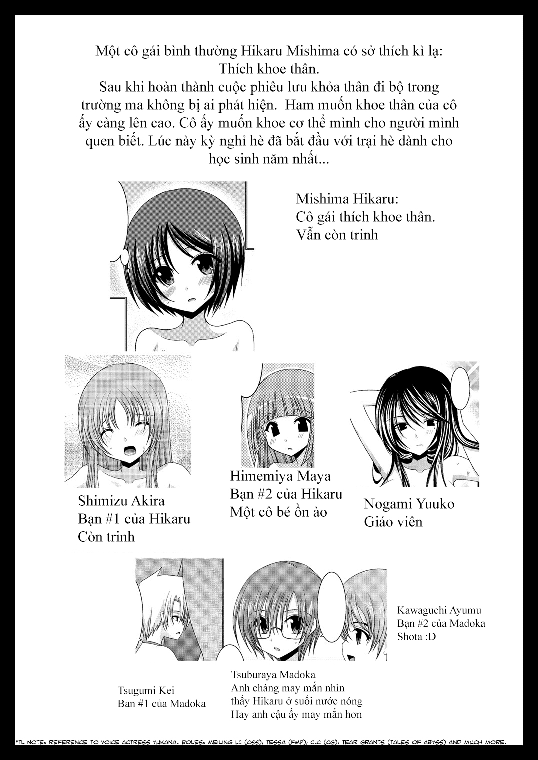 Đọc truyện hentai Cô gái thích khoả thân - Chap 4