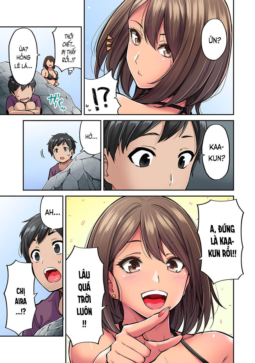 Đọc truyện hentai Người chị tôi thầm mến trở về trong bộ dạng gái lai Tây - Ch. 1