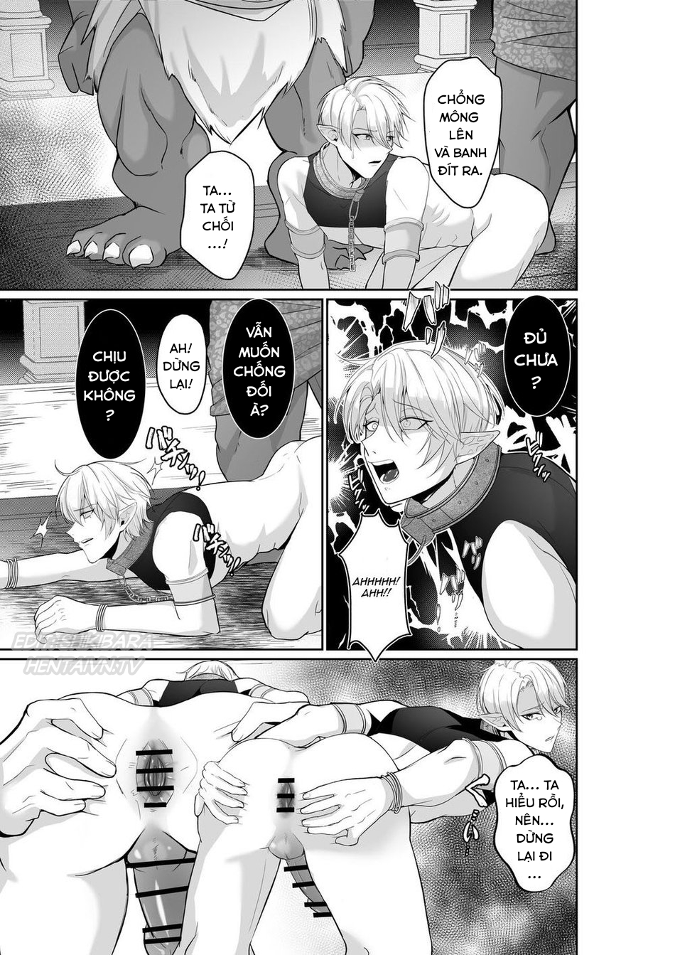 Đọc truyện hentai Niềm vui sụp đổ của các hoàng tử yêu tinh - Oneshot