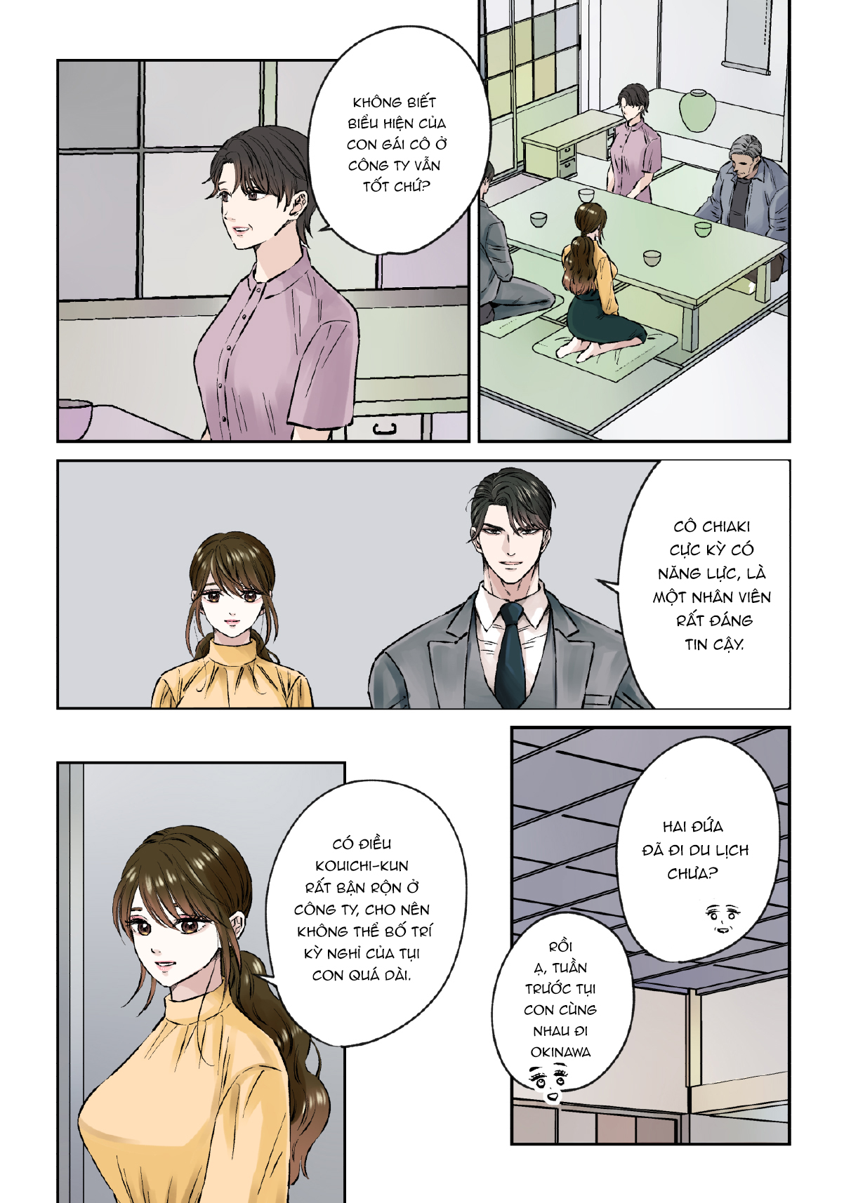 Đọc truyện hentai Boss ưu tú lại bị cha của vị hôn thê cưỡng hiếp - Chap 1