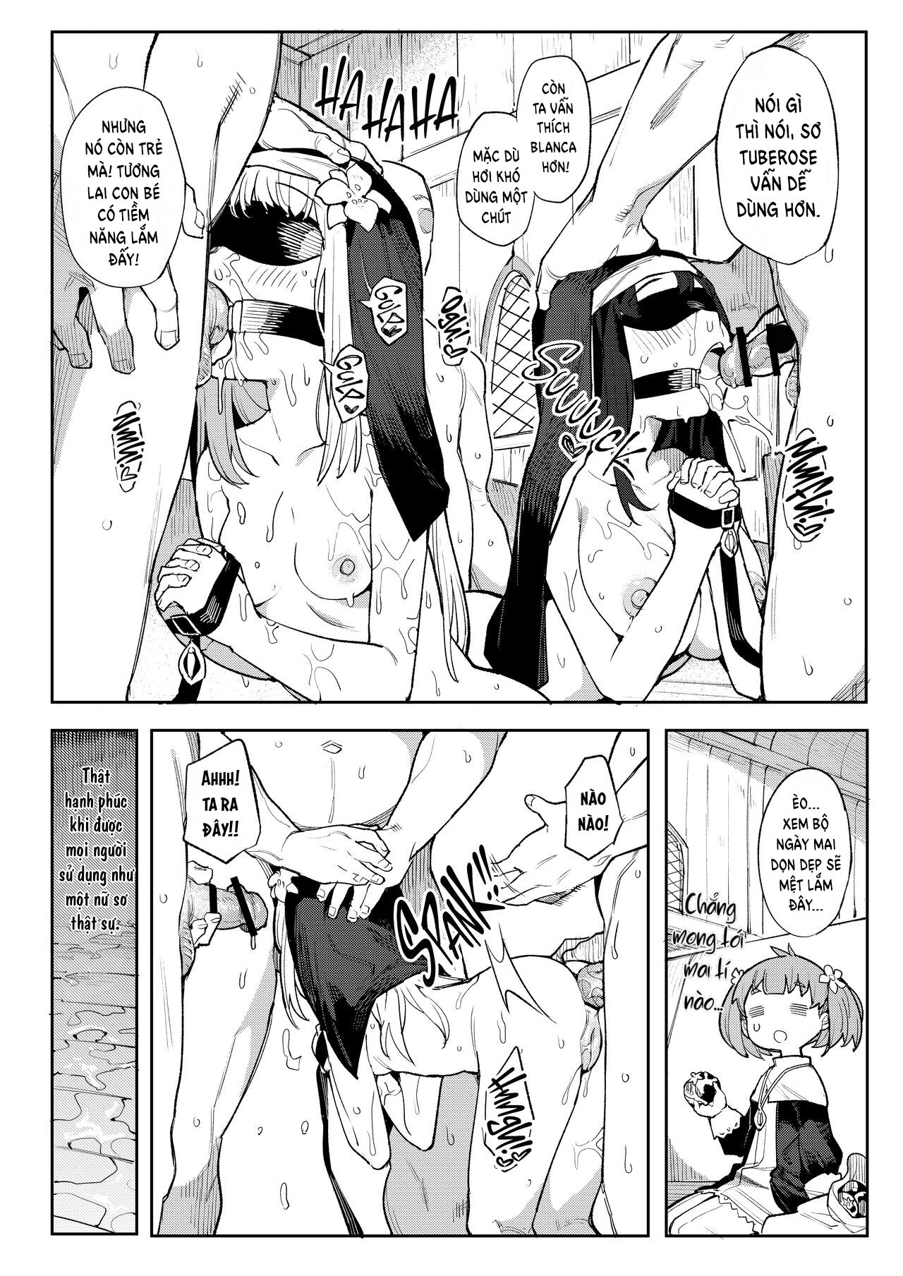 Đọc truyện hentai Nhà vệ sinh Saint Blanca - Oneshot