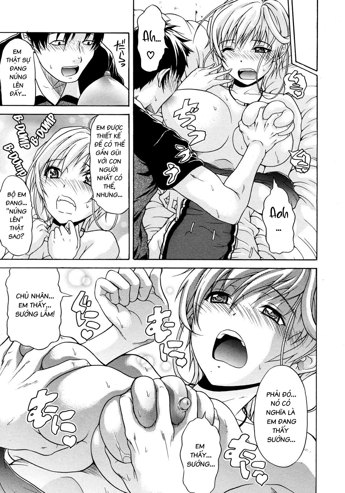 Đọc truyện hentai Niềm Tin Người Máy - Chap 1