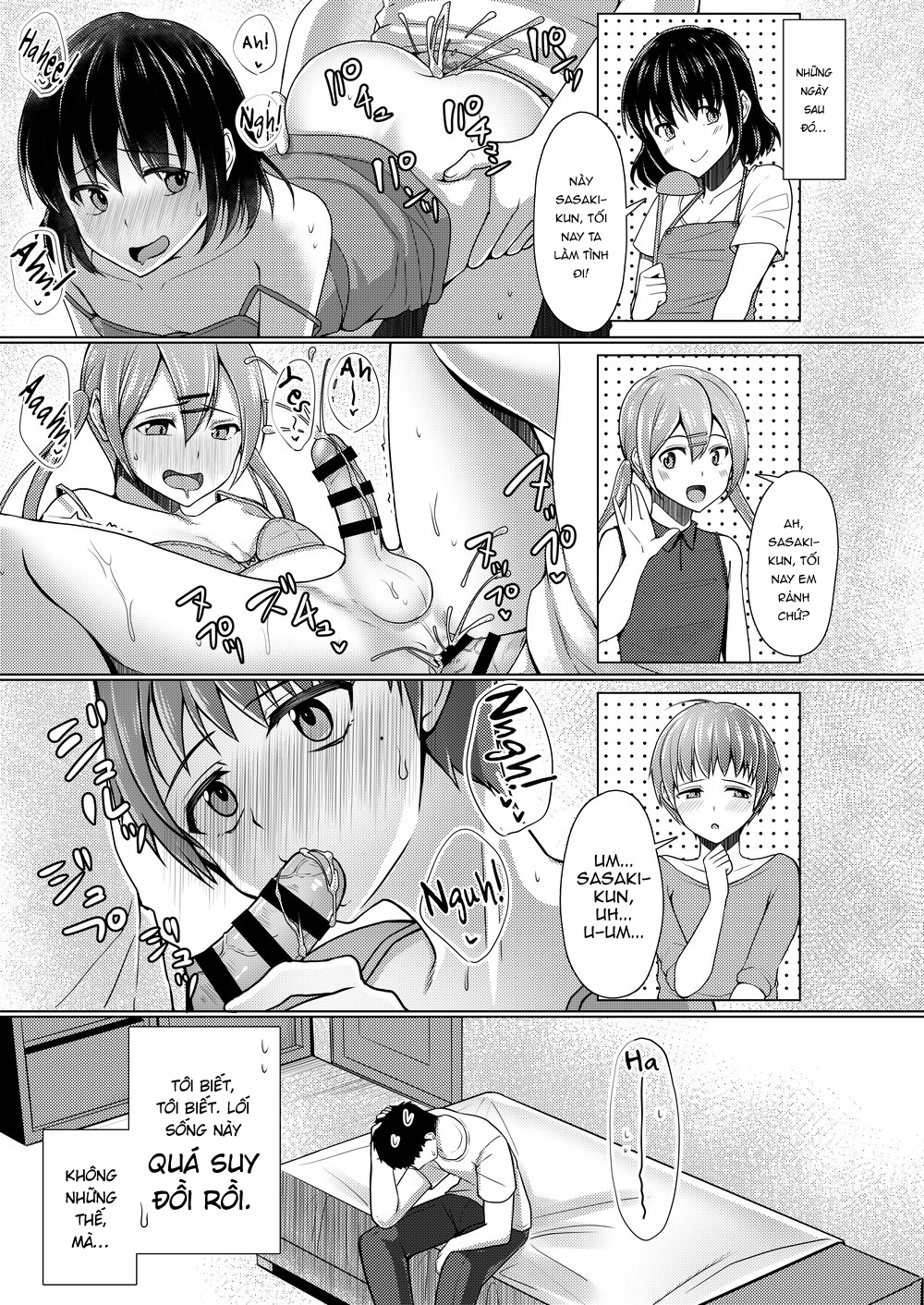 Đọc truyện hentai Ở chung nhà với 1 con cặc - Chap 1