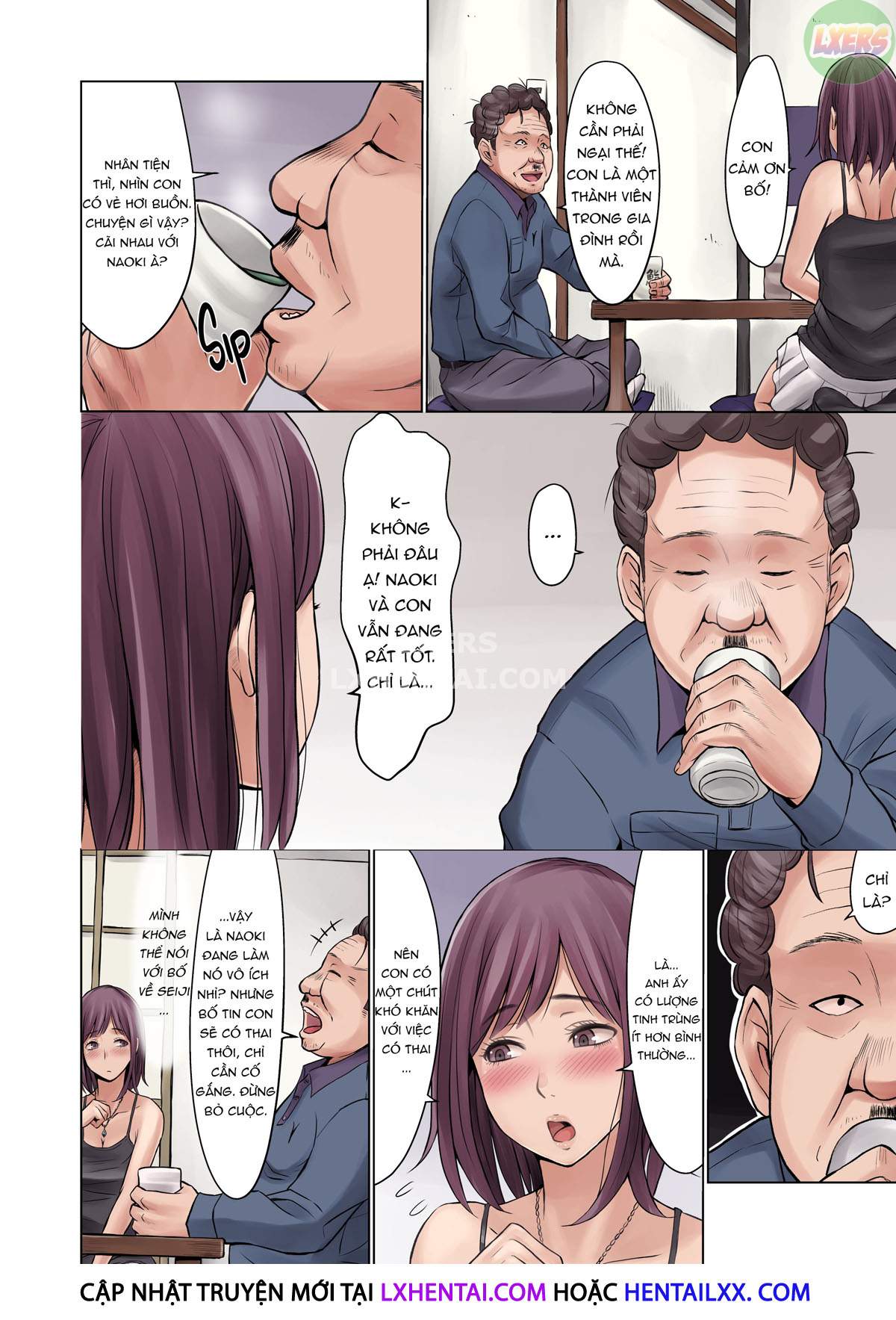 Đọc truyện hentai Tanenashi Otto To Hatsujou Tsuma - Oneshot - Không che