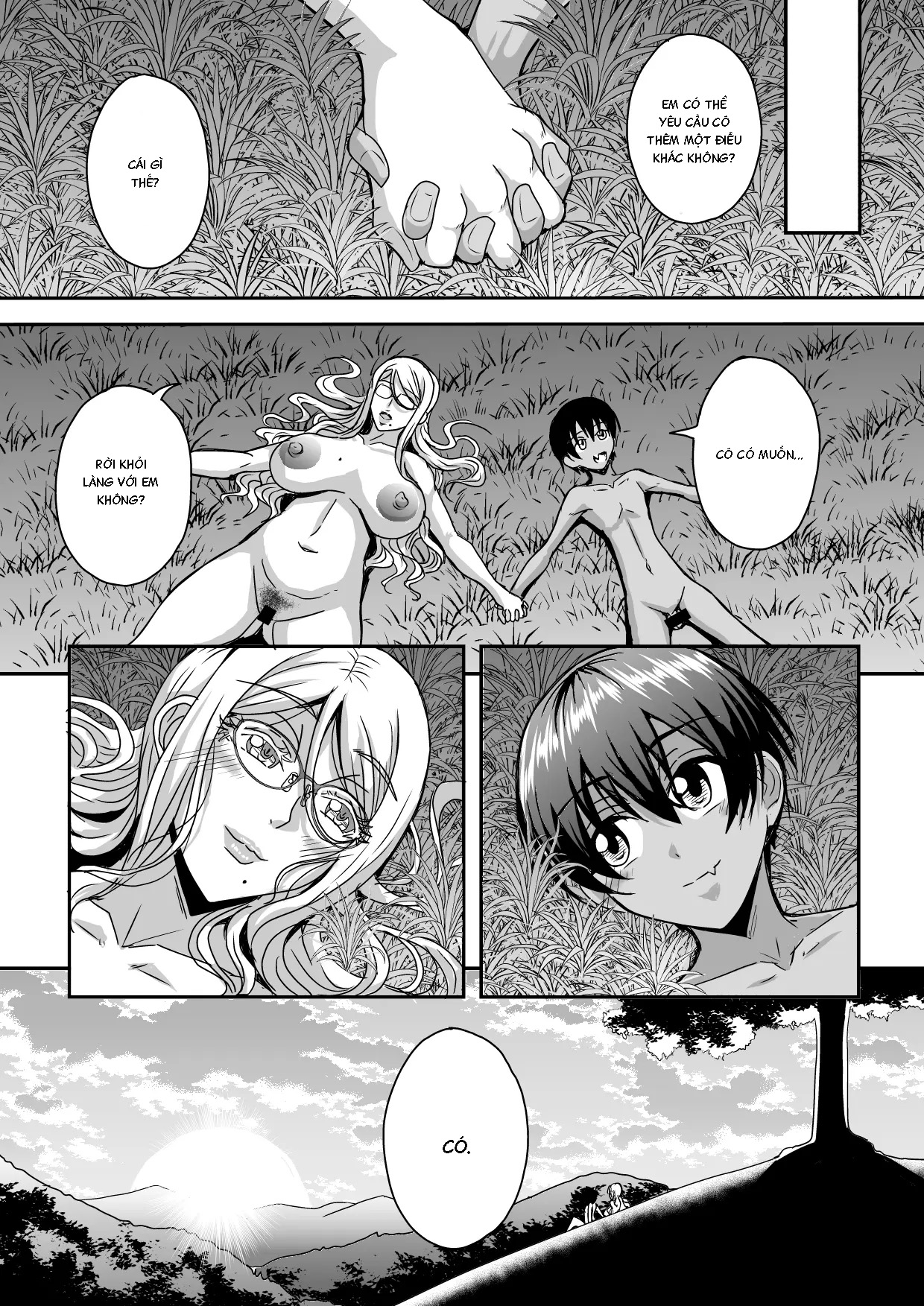 Đọc truyện hentai Cô giáo ngoại quốc tóc vàng - Oneshot