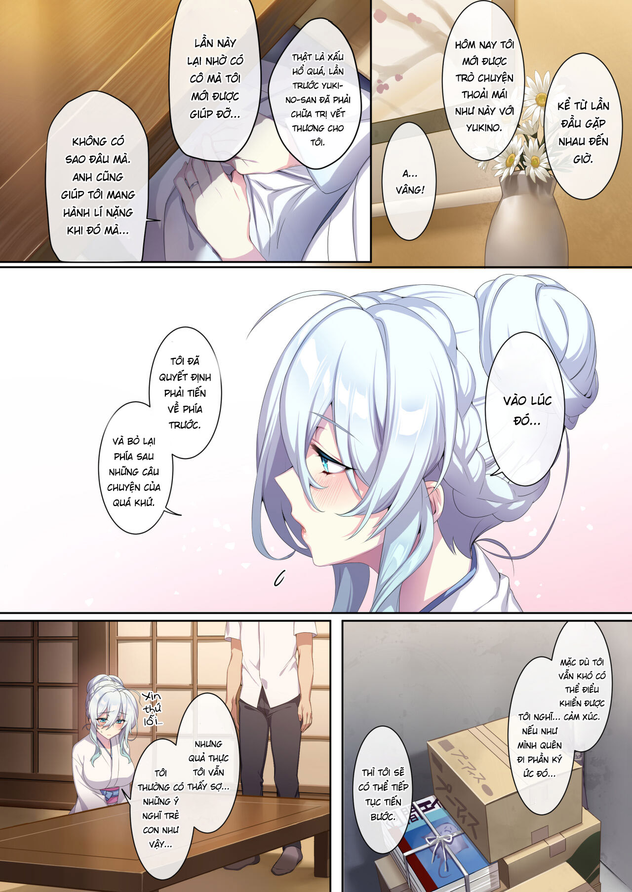 Đọc truyện hentai Tuyết nữ nứnglul và chiếc nhẫn bị nguyển rủa 2 - Chap 2 Bulul tuyết nữ